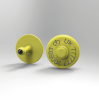 Primary Flexa Maxi & Secondary Flexa HDX EID Button Yellow+Yellow