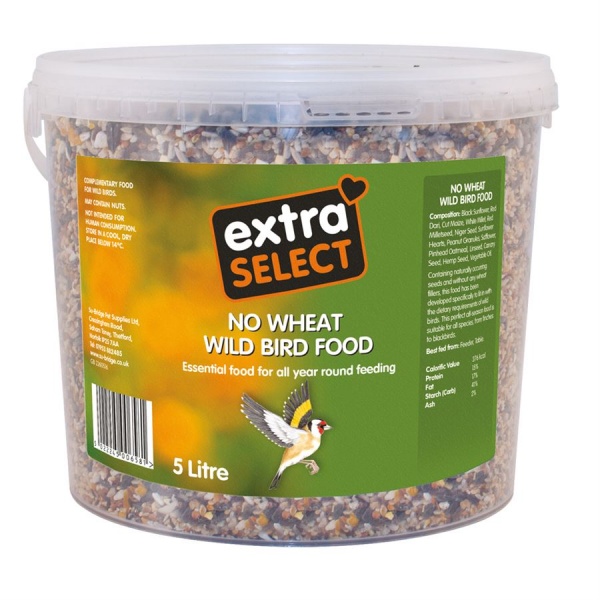 Extra Select Wild Bird Food Bucket No Wheat