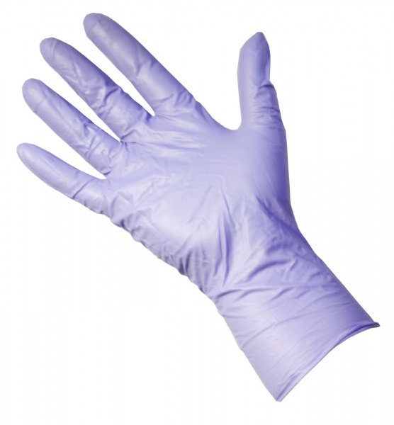 PRO UltraSAFE Violet Long Cuff Nitrile Gloves