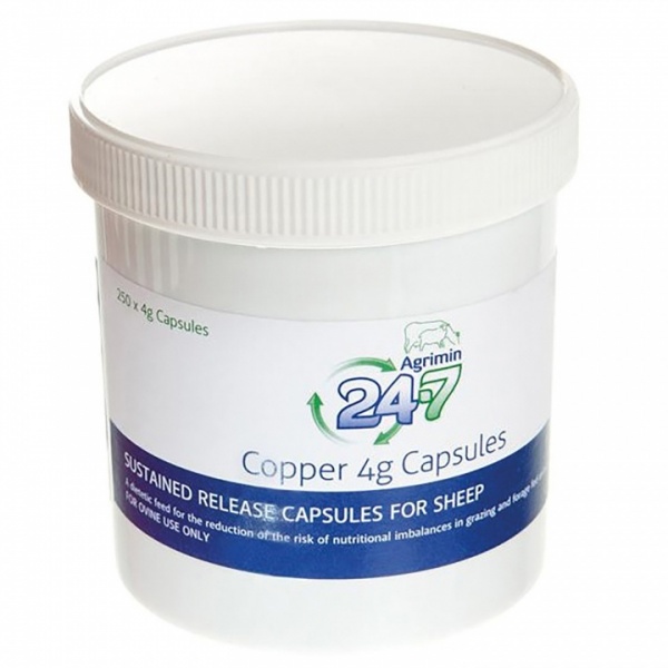 AGRIMIN 24-7 COPPER CAPSULES