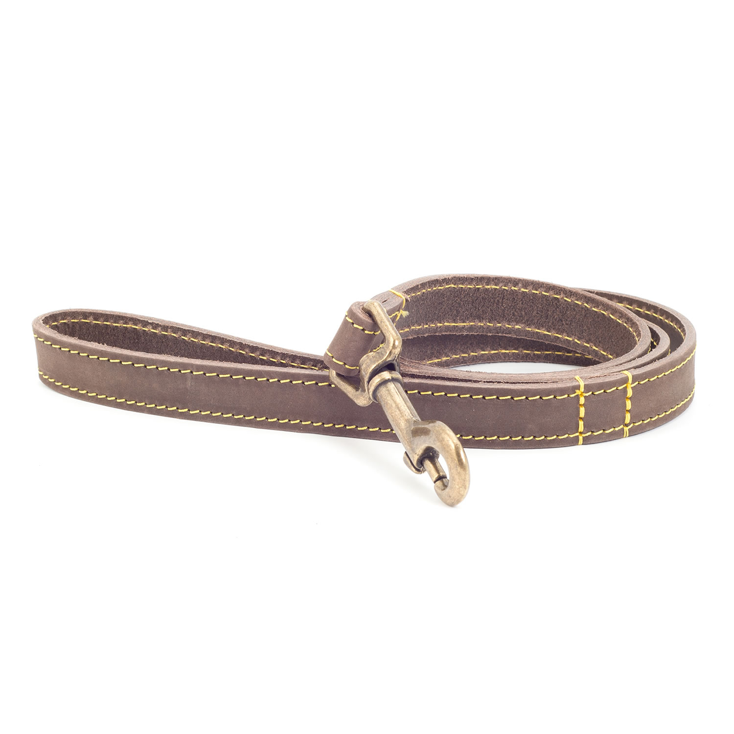 ANCOL TIMBERWOLF LEATHER LEAD  ANCOL TIMBERWOLF LEATHER LEAD  1 M X 19 MM SABLE 1 M X 19 MM