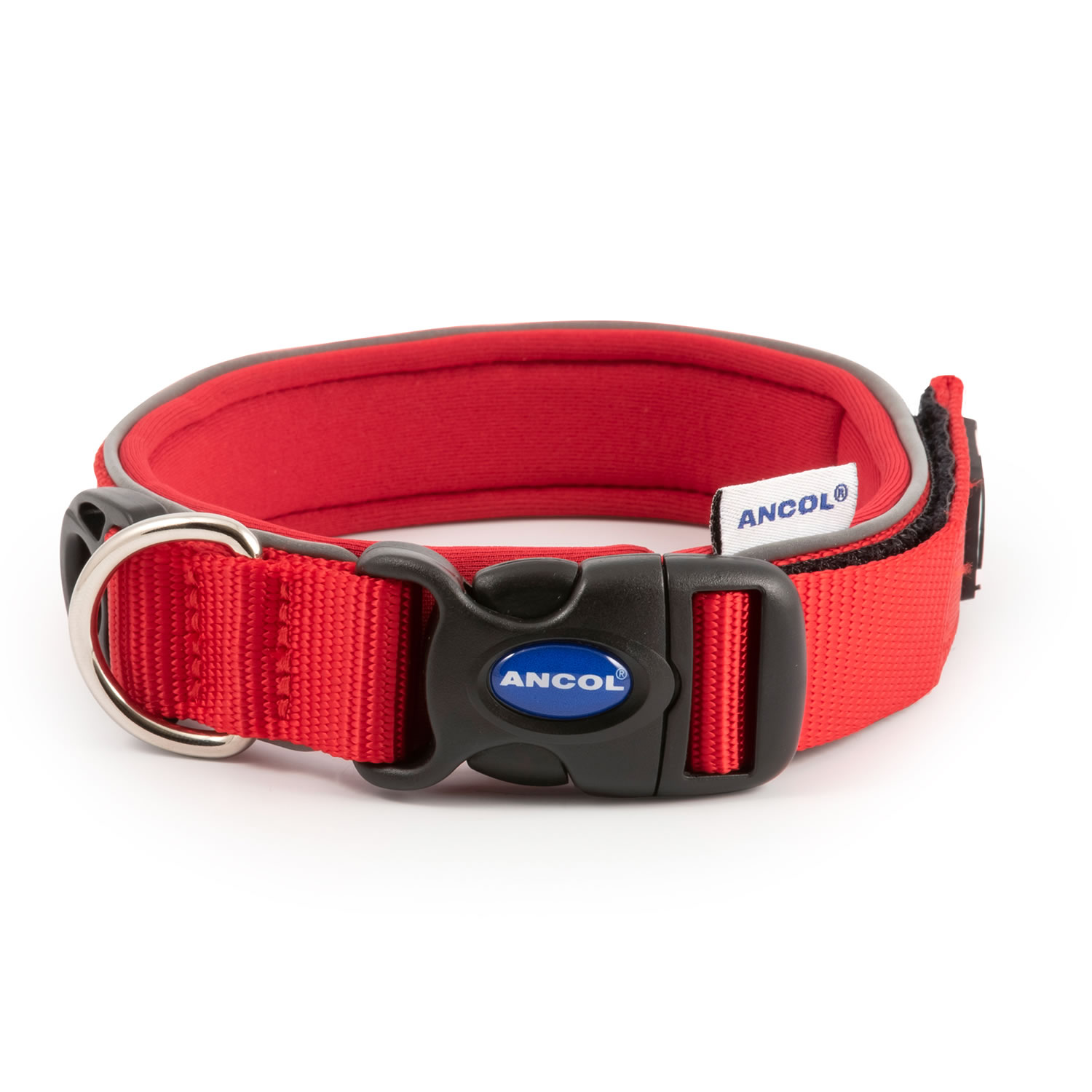 ANCOL EXTREME ULTRA PADDED COLLAR RED