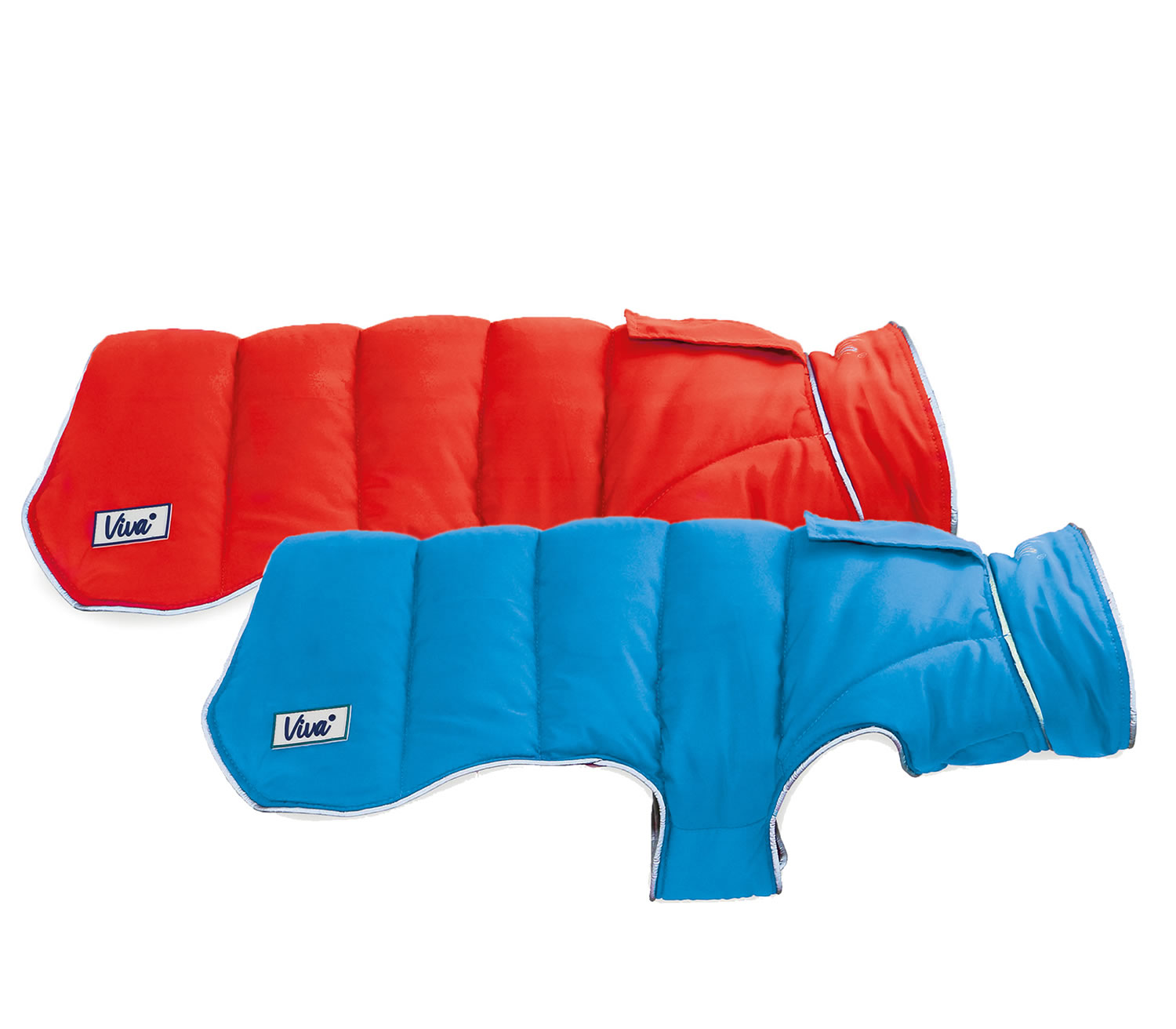 ANCOL VIVA DOG COAT REVERSIBLE RED/BLUE