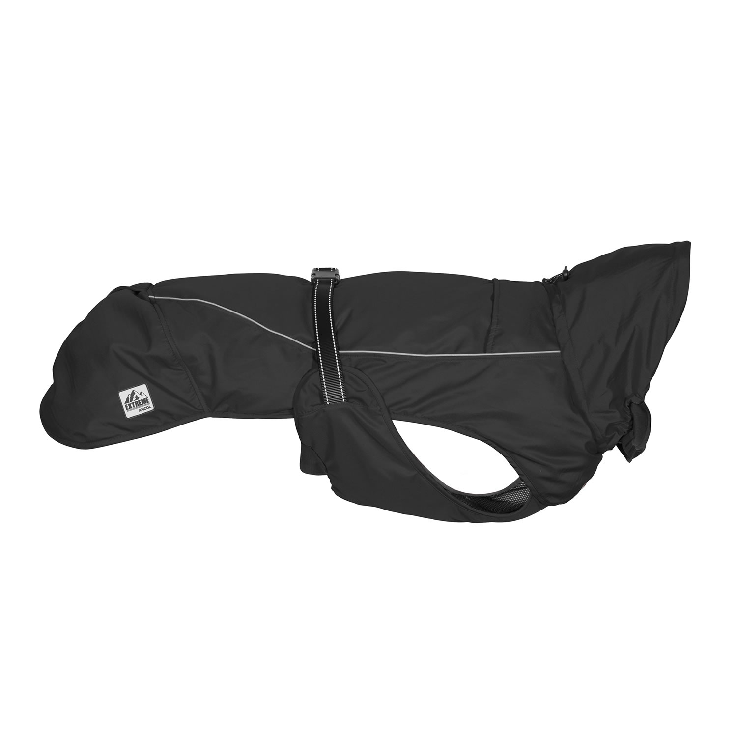 ANCOL EXTREME MONSOON DOG COAT BLACK totalfarmsupplies.co.uk