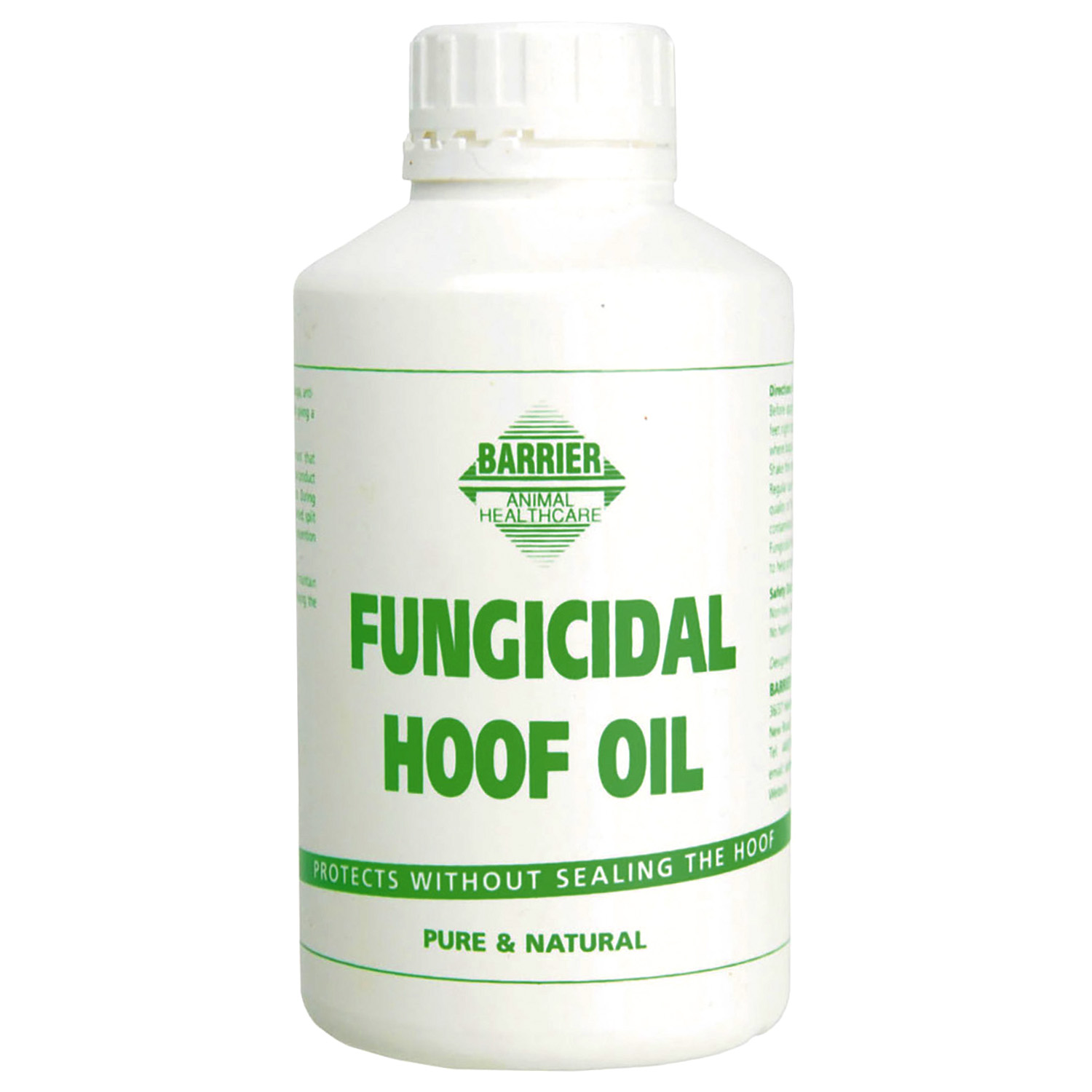 BARRIER FUNGICIDAL HOOF OIL BARRIER FUNGICIDAL HOOF OIL 500 ML BLACK 500 ML