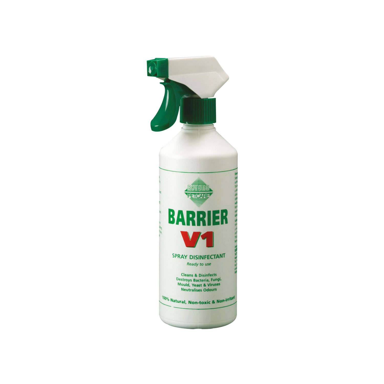 BARRIER V1 SPRAY DISINFECTANT BARRIER V1 SPRAY DISINFECTANT 500 ML