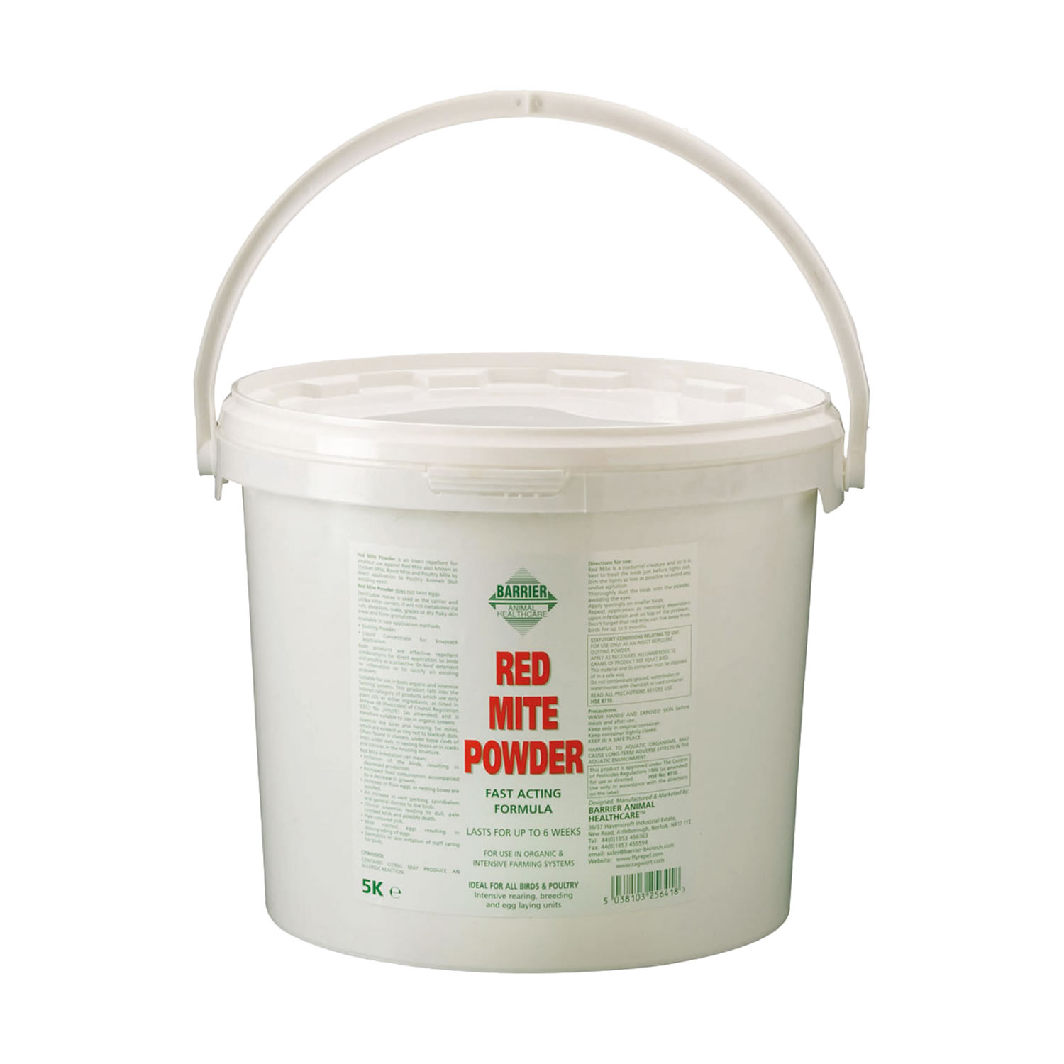 BARRIER RED MITE POWDER BARRIER RED MITE POWDER 5 KG  5 KG