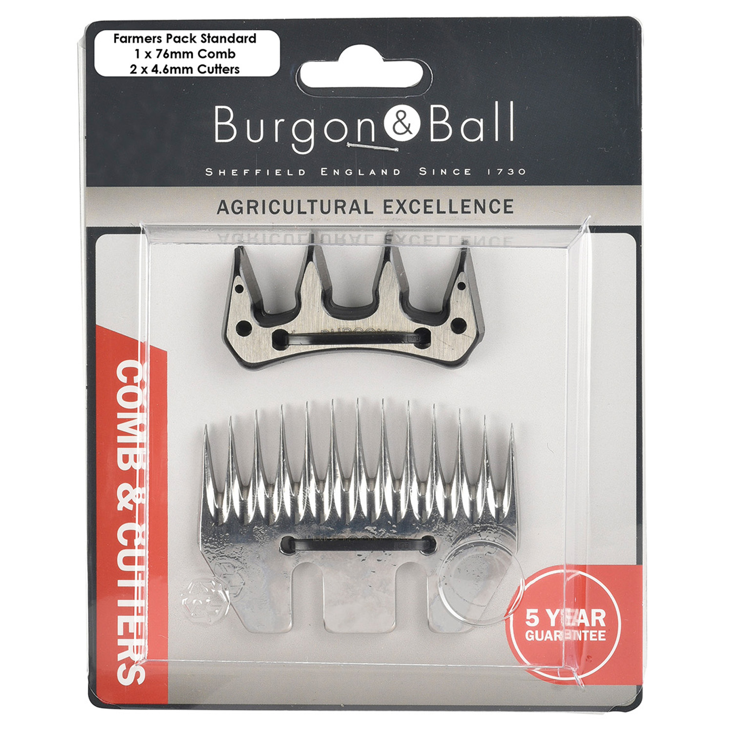 BURGON & BALL FARMER PACK COMB & CUTTERS STANDARD BURGON & BALL FARMER PACK COMB & CUTTERS STANDARD STANDARD  STANDARD