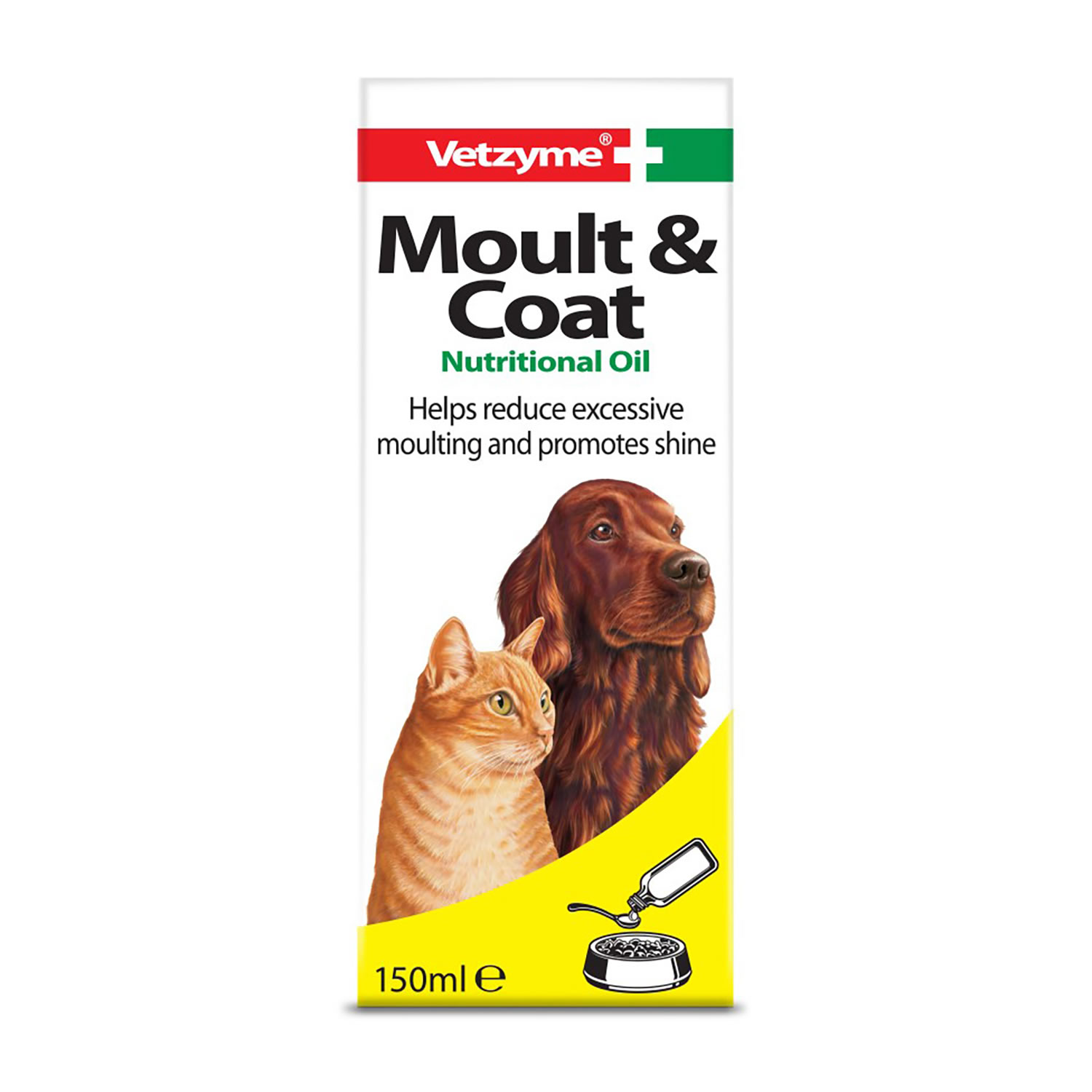 VETZYME MOULT & COAT FORMULA VETZYME MOULT & COAT FORMULA 150 ML  150 ML