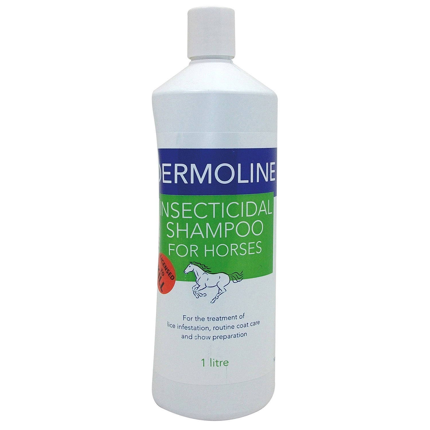 DERMOLINE INSECT SHAMPOO FOR HORSES DERMOLINE INSECT SHAMPOO FOR HORSES 1 LT  1 LT