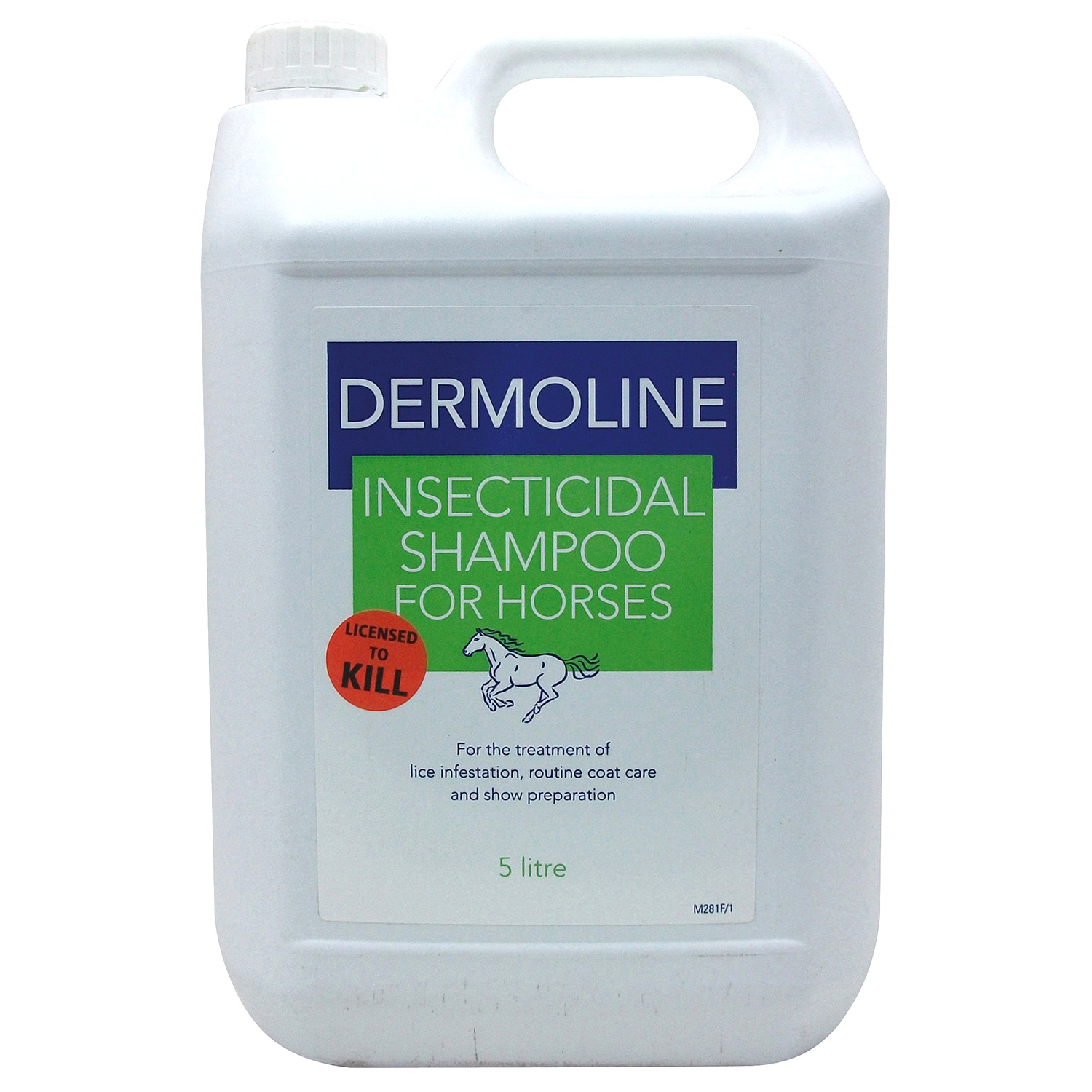 DERMOLINE INSECT SHAMPOO FOR HORSES DERMOLINE INSECT SHAMPOO FOR HORSES 5 LT  5 LT