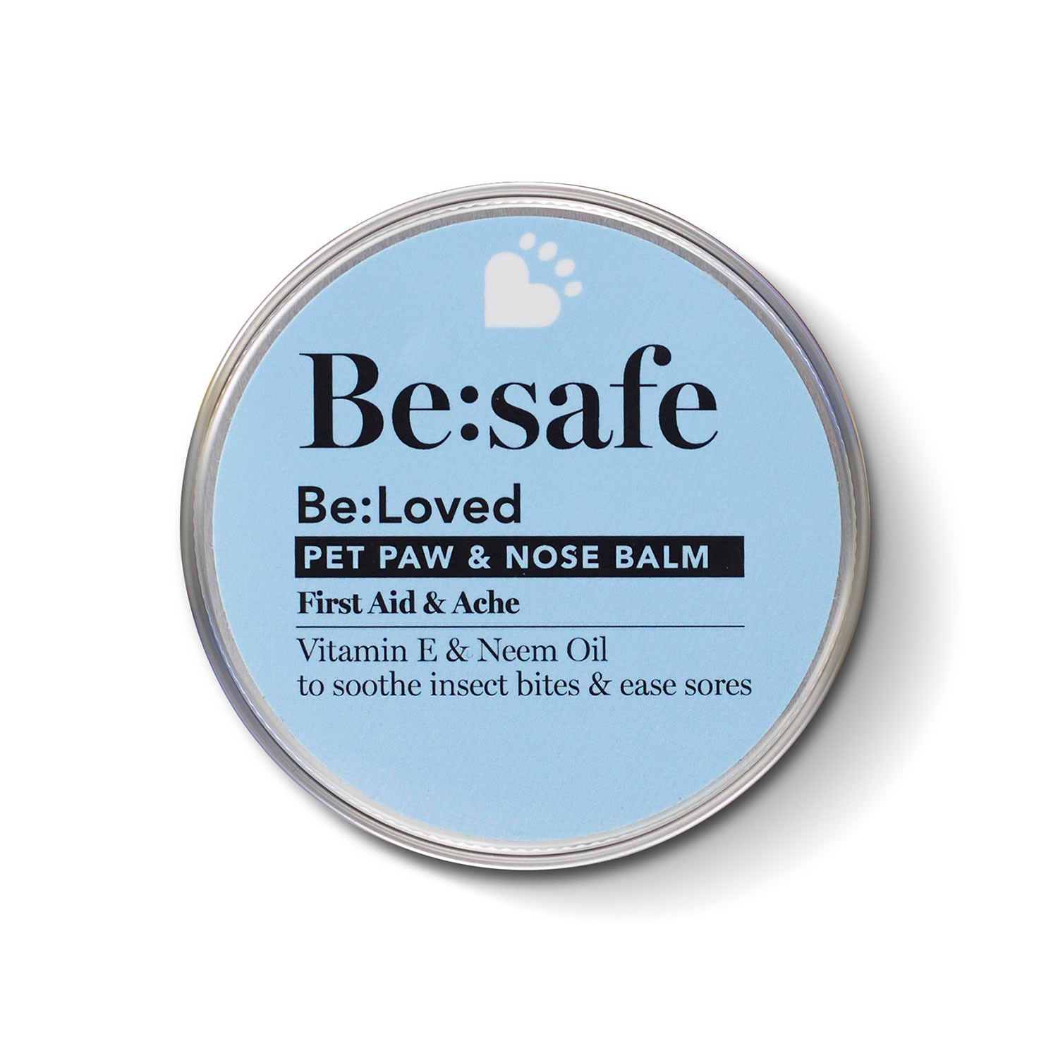 Be Loved Be Safe Pet Paw & Nose Balm - 60 Gm