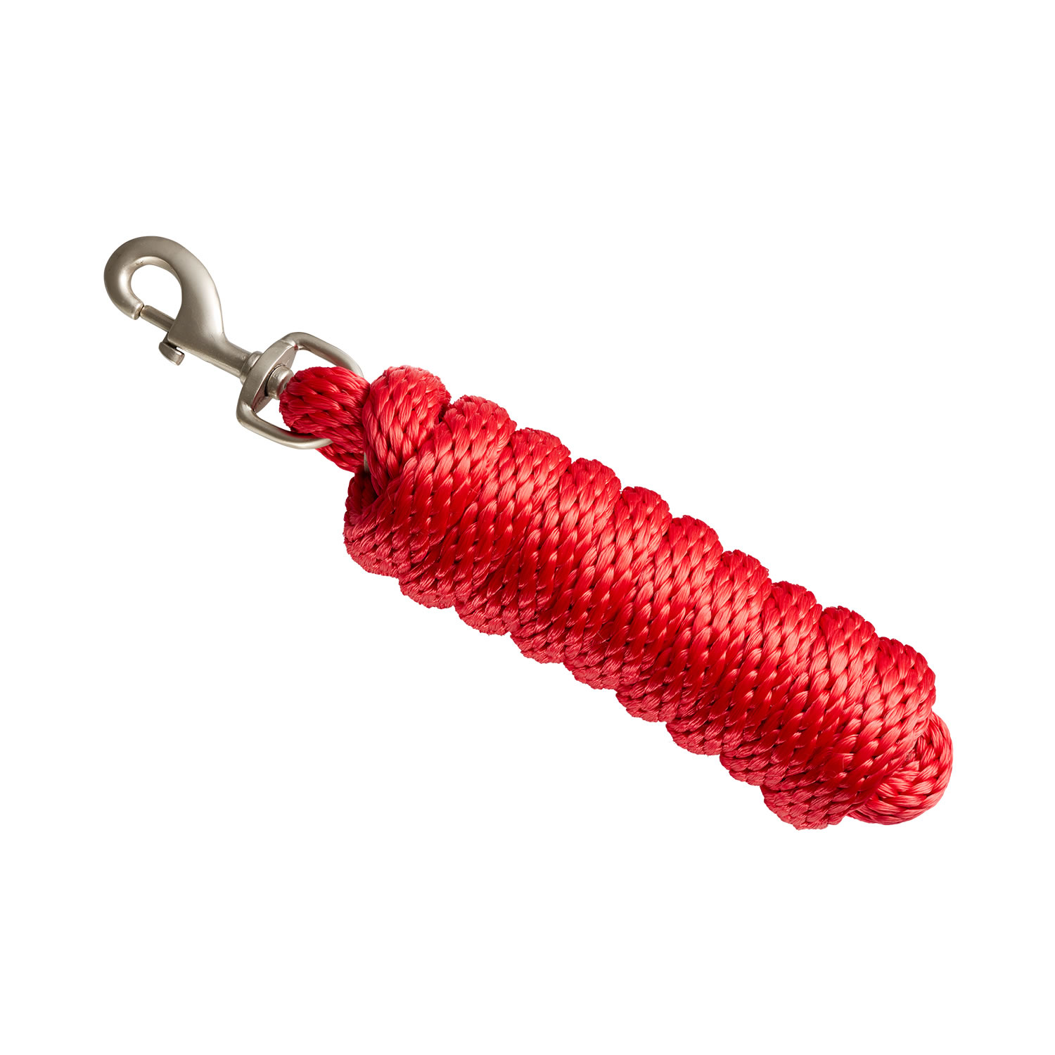 BITZ DELUXE HEAVY DUTY LEAD ROPE WITH TRIGGER CLIP RED