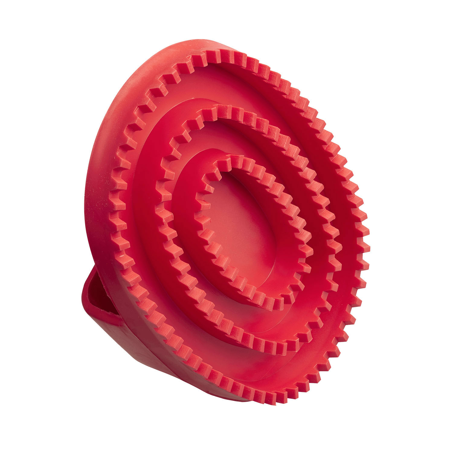 BITZ CURRY COMB RUBBER LARGE RED LARGE