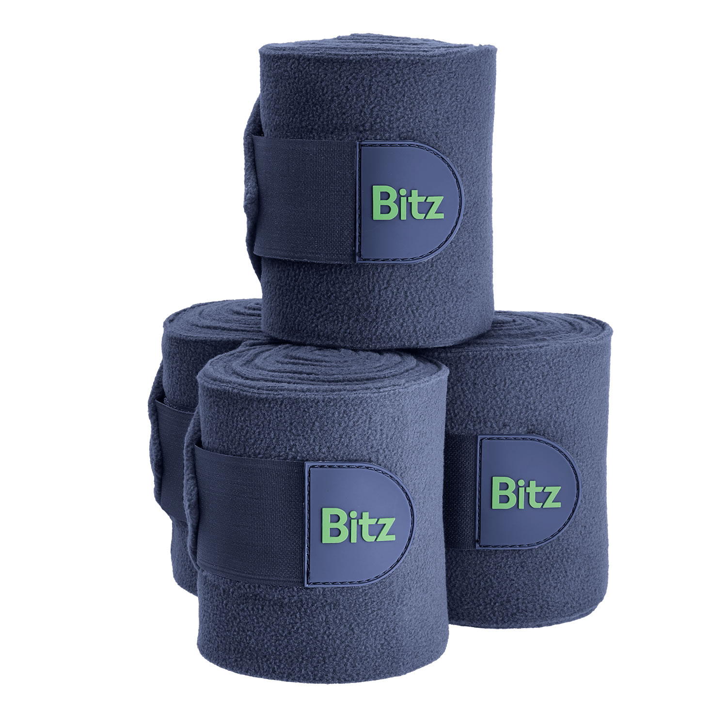 BITZ BANDAGES FLEECE NAVY 4 PACK