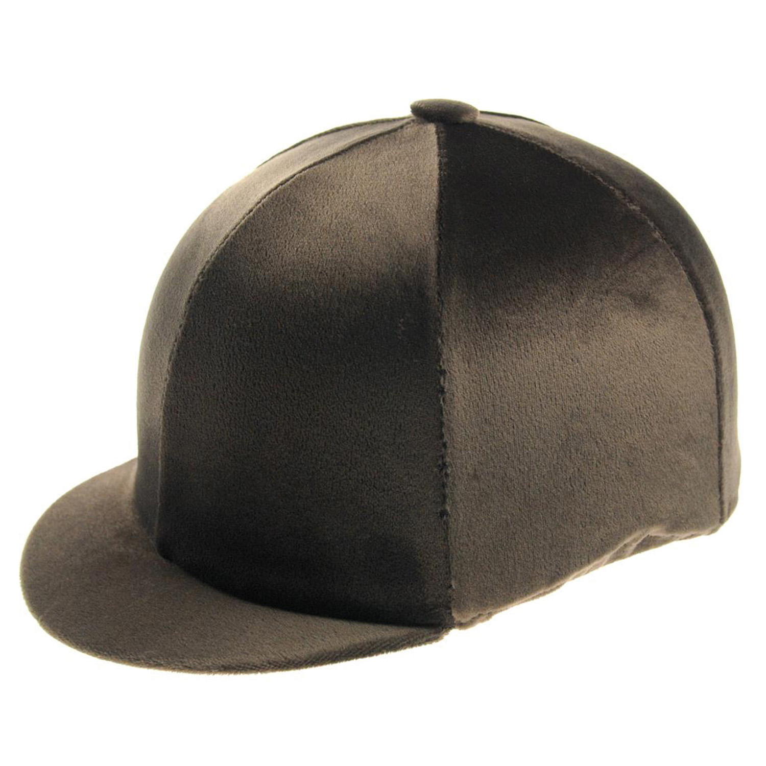 CAPZ PLAIN CAP COVER VELOUR BROWN