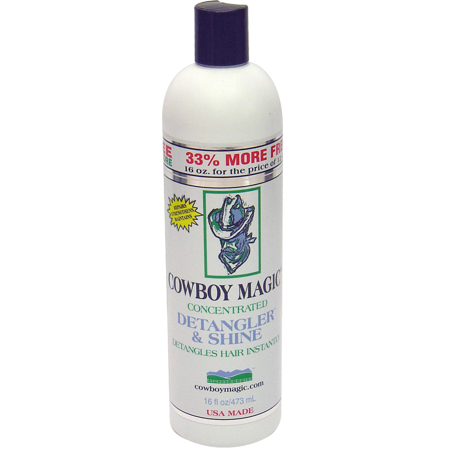 COWBOY MAGIC DETANGLER & SHINE 16 OZ 16 OZ totalfarmsupplies.co.uk