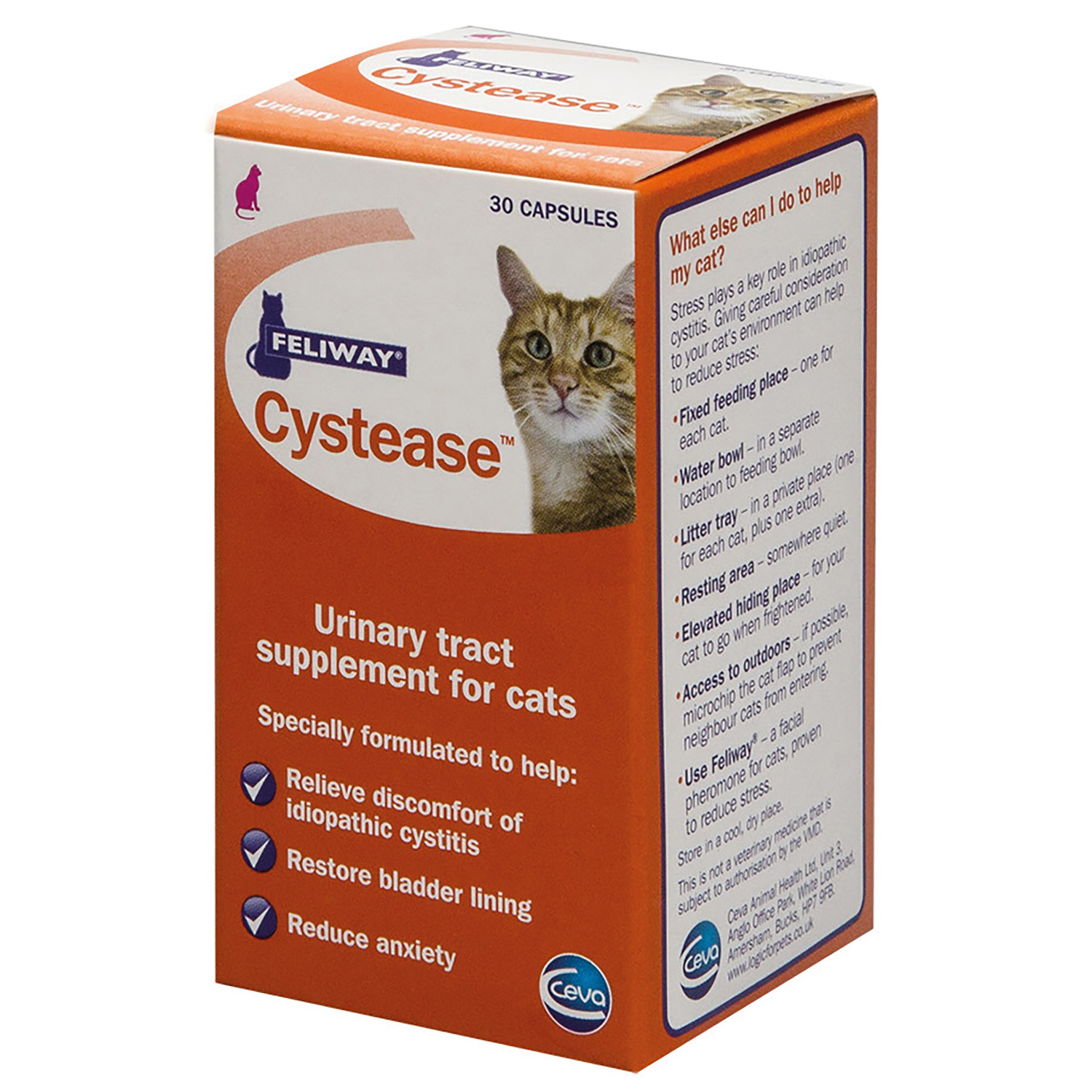 FELIWAY CYSTEASE 30 PACK