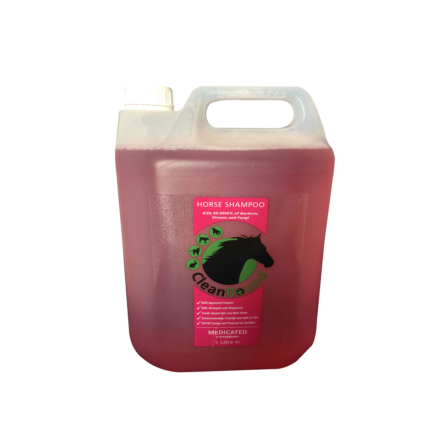 CLEANROUND MEDICATED SHAMPOO STRAWBERRY 5 LT 5 LT