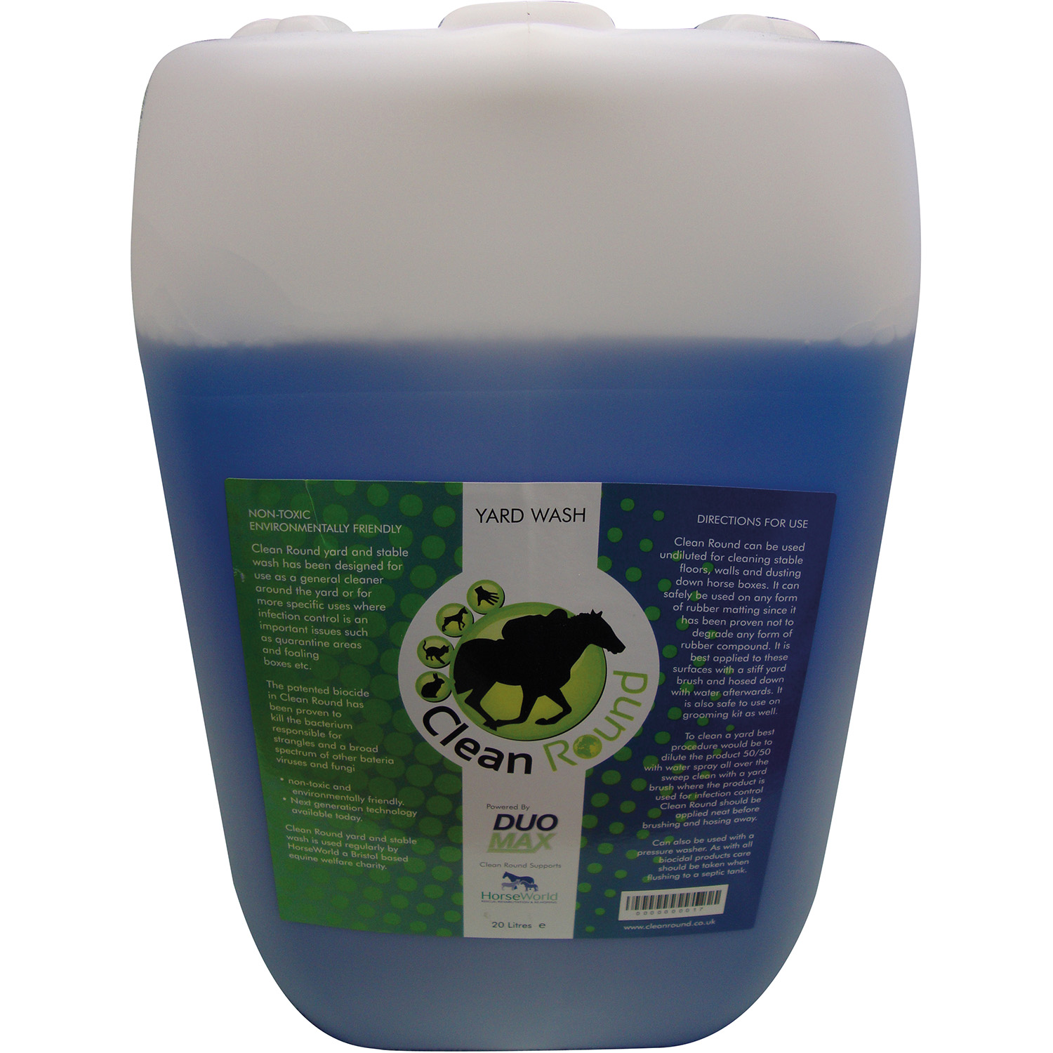 CLEANROUND FRAGRANCED YARD WASH 20 LT 20 LT