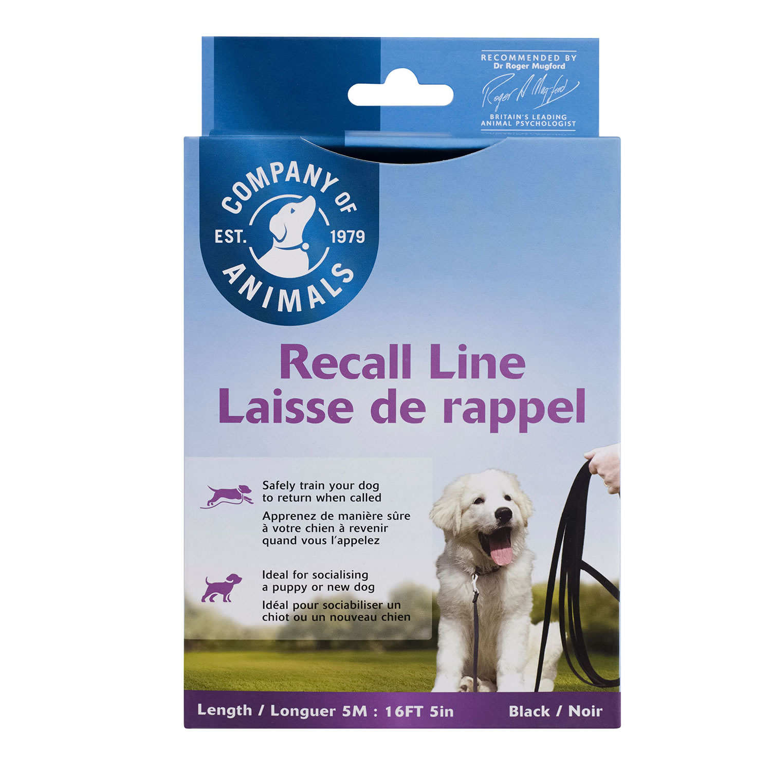 CO OF ANIMALS LONG RECALL LINE 5M 5 M