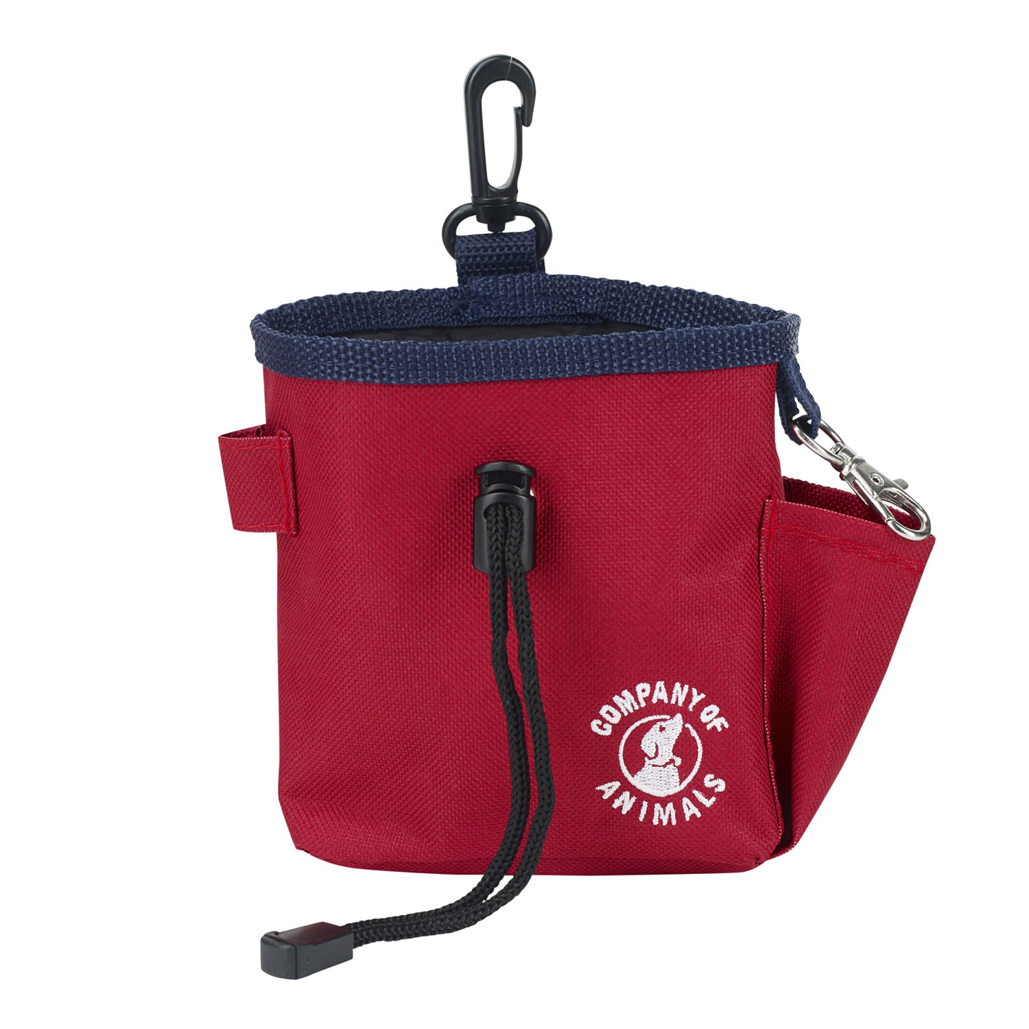 CO OF ANIMALS TREAT BAG RED
