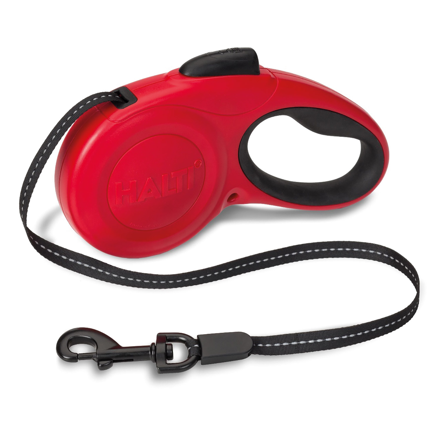 HALTI RETRACTABLE LEAD RED LARGE LARGE