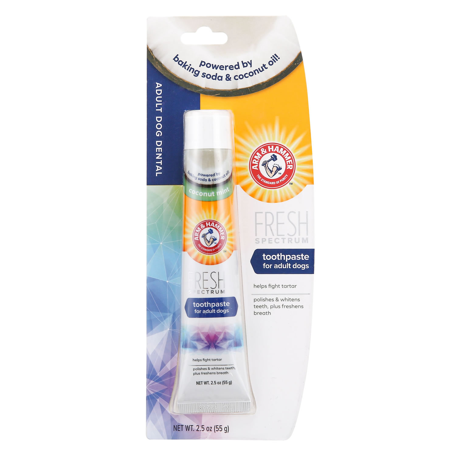 ARM & HAMMER FRESH COCONUT MINT TOOTHPASTE FOR ADULT DOGS DOGS ADULT DOGS