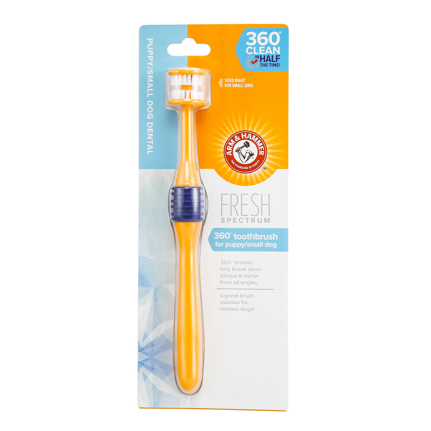 ARM & HAMMER FRESH 360 DEGREE TOOTHBRUSH PUPPY/SMALL PUPPY/SMALL