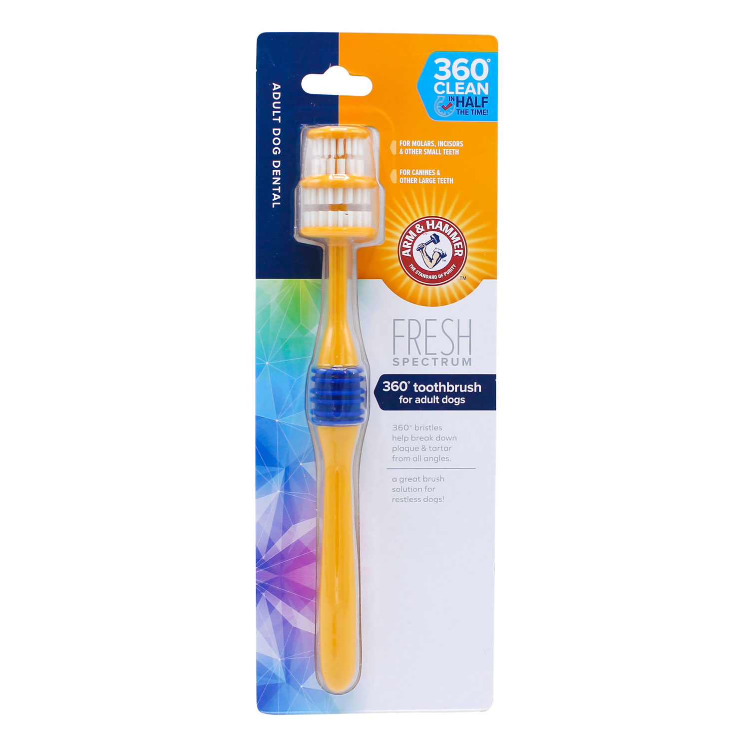 ARM & HAMMER FRESH 360 DEGREE TOOTHBRUSH DOGS DOGS
