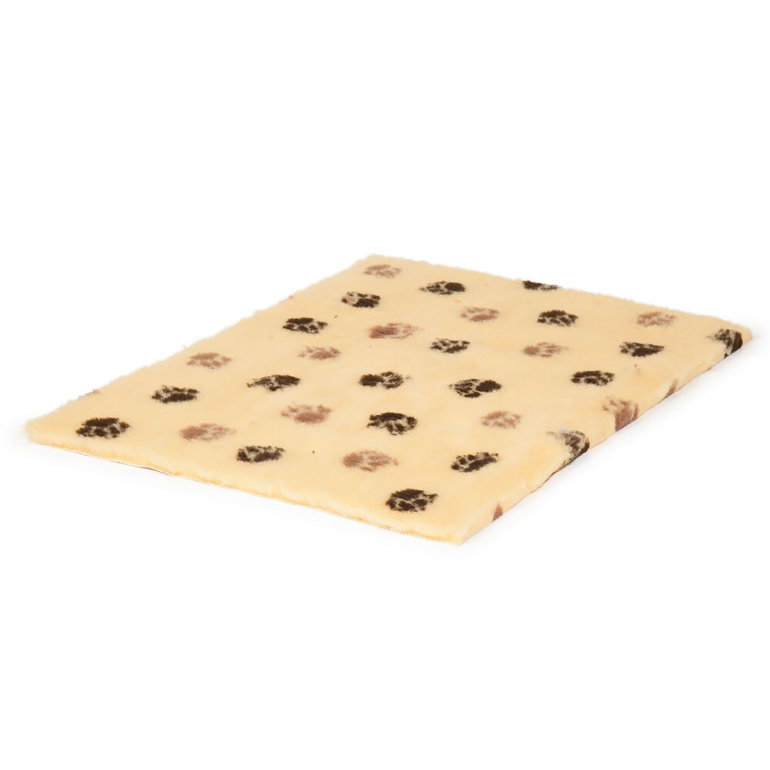 DANISH DESIGN FLEECE PAW BLANKET BEIGE LARGE