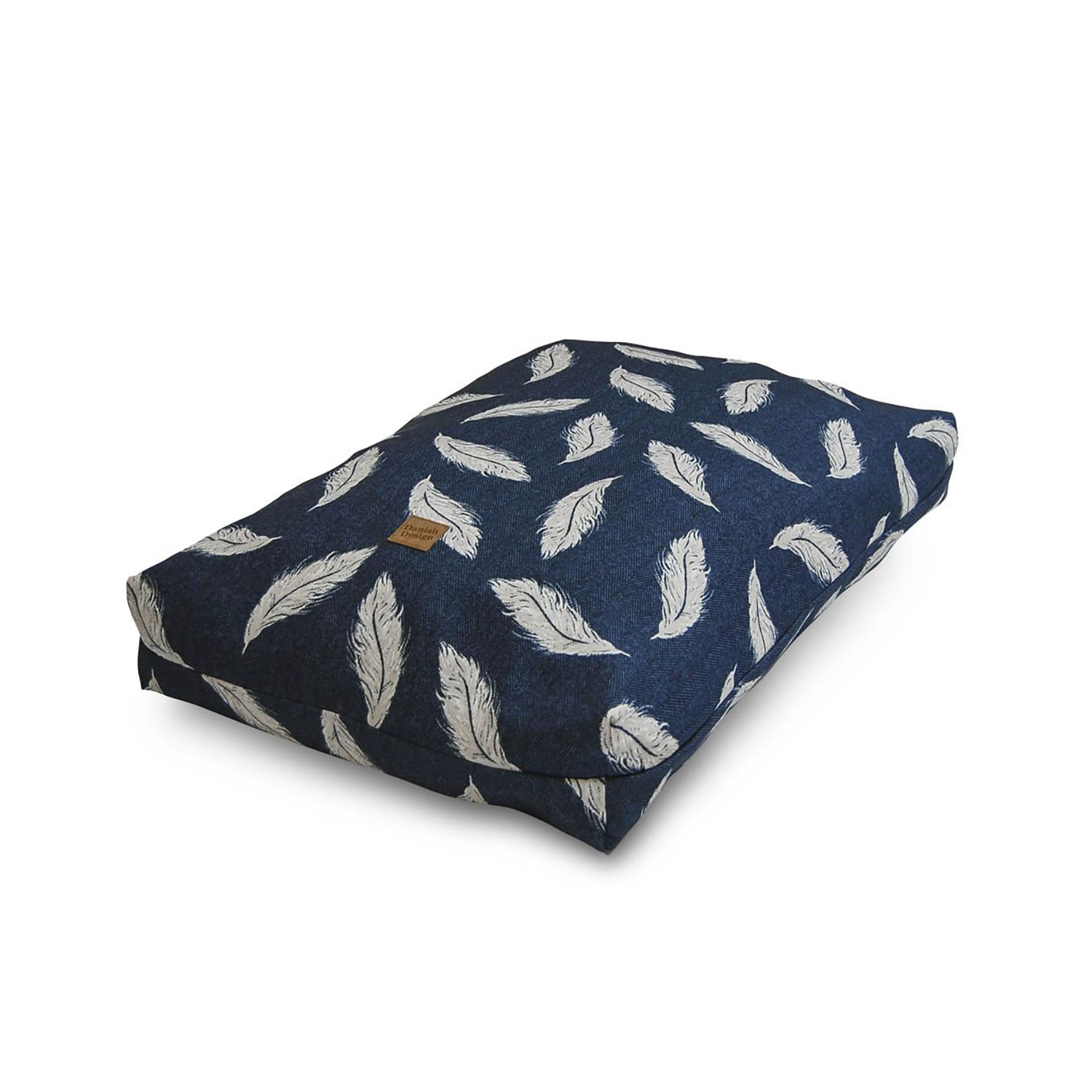 DANISH DESIGN FEATHER RETREAT DUVET COVER NAVY/STONE