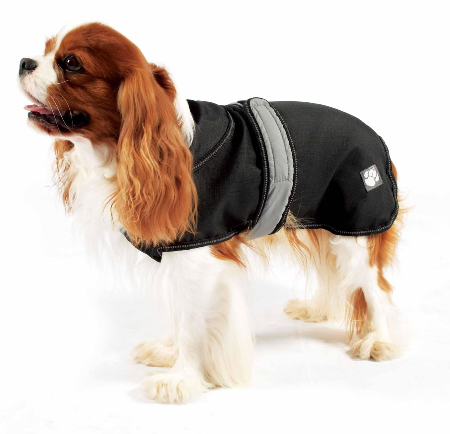 DANISH DESIGN ULTIMATE 2-IN-1 DOG COAT BLACK  30 CM (12'')