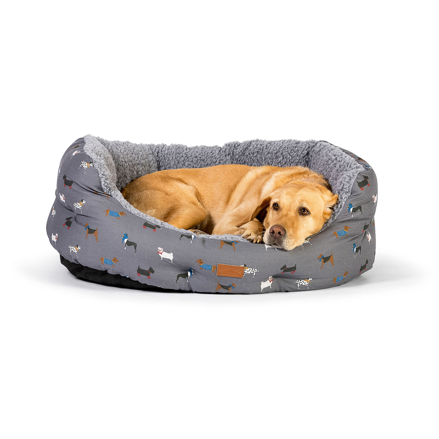 DANISH DESIGN FATFACE MARCHING DOGS DELUXE SLUMBER BED