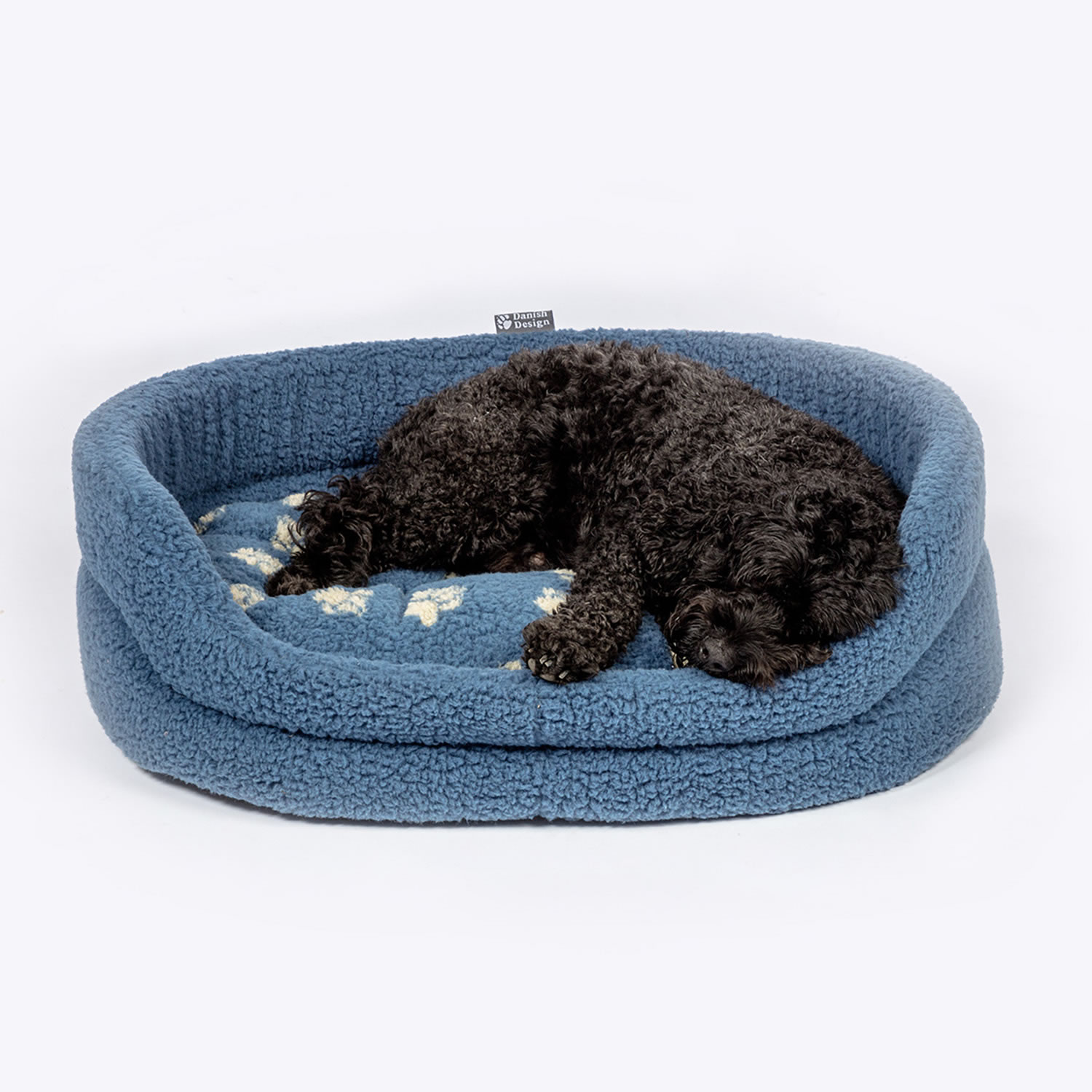 DANISH DESIGN HARBOUR PAW FLEECE SLUMBER BED