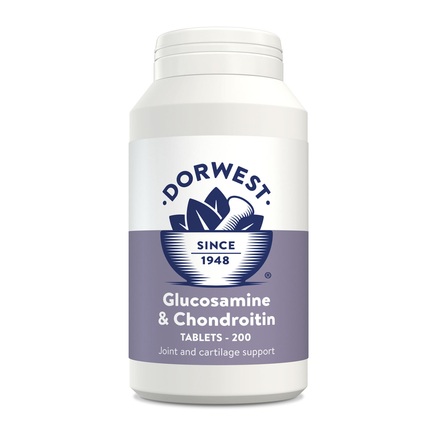 DORWEST HERBS GLUCOSAMINE & CHONDROITIN  200 TABLETS