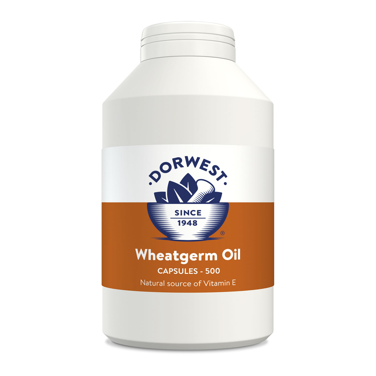DORWEST HERBS WHEATGERM OIL FOR DOGS/CATS  500 CAPSULES