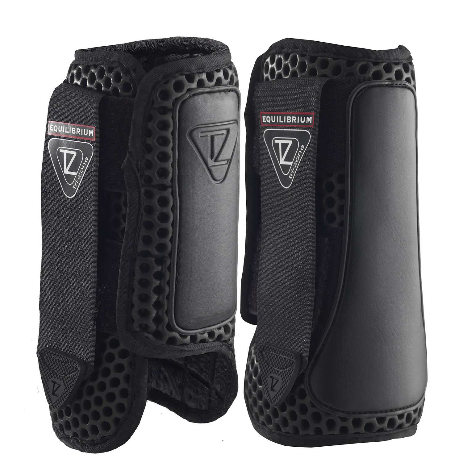 EQUILIBRIUM TRI-ZONE IMPACT SPORTS BOOTS BLACK FRONT XSMALL FRONT XSMALL FRONT