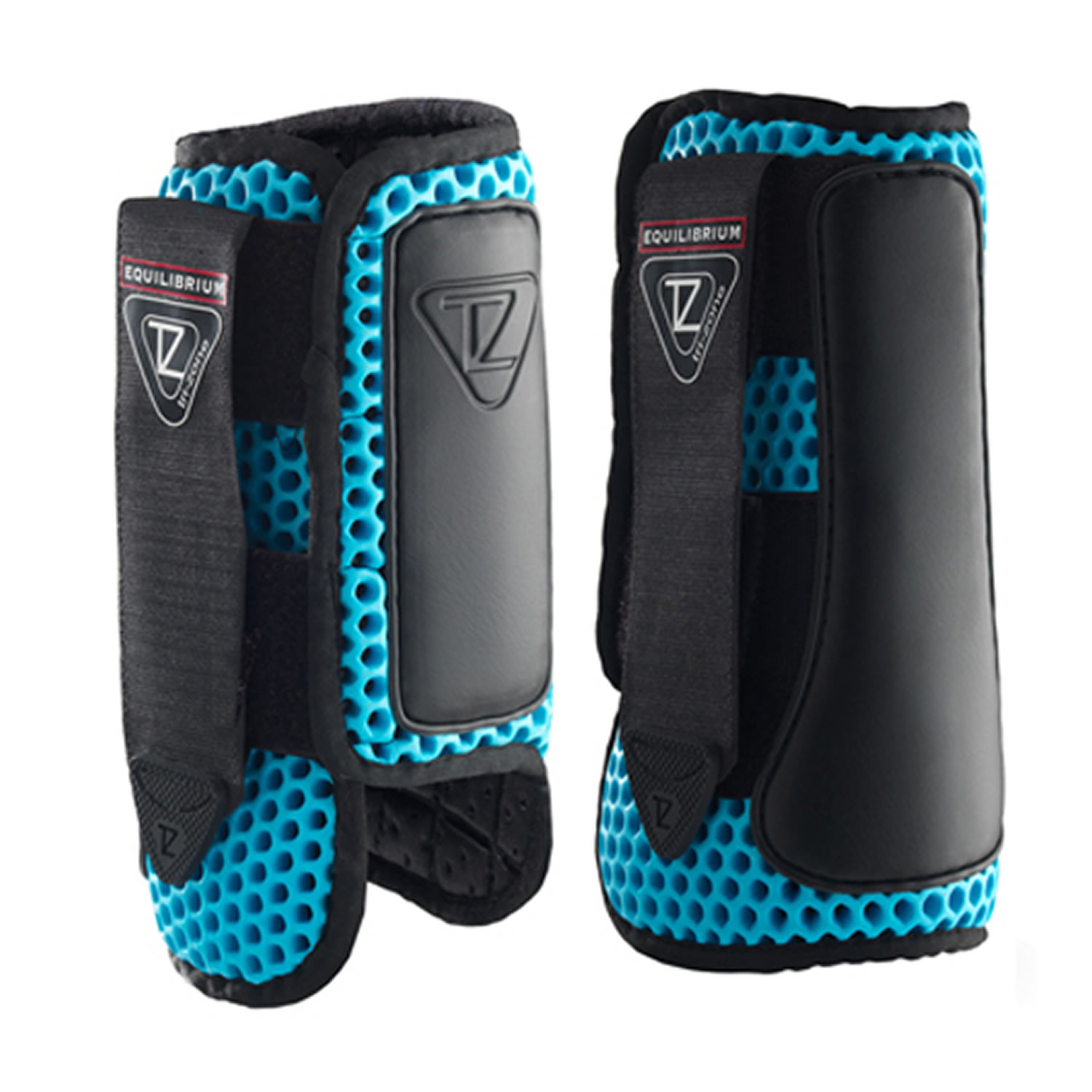 EQUILIBRIUM TRI-ZONE IMPACT SPORTS BOOTS BLUE FRONT SMALL FRONT SMALL FRONT