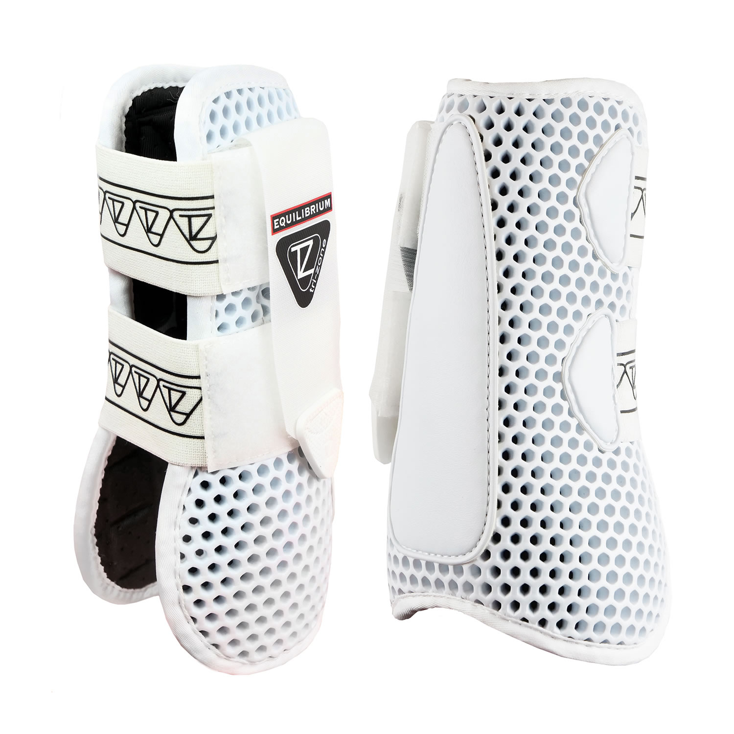 EQUILIBRIUM TRI-ZONE OPEN FRONTED BOOTS WHITE Xsmall XSMALL