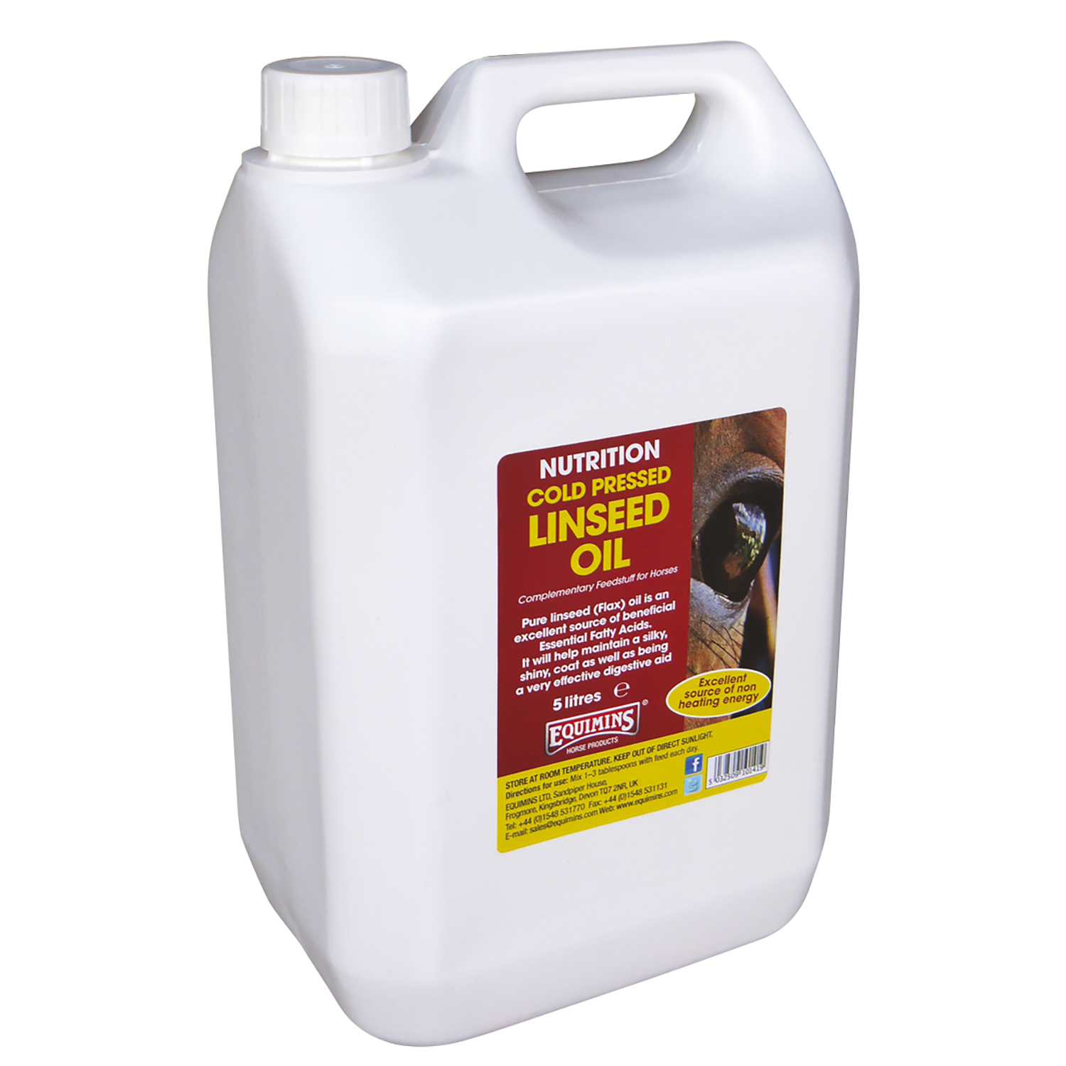 EQUIMINS LINSEED OIL 5 LT 5 LT