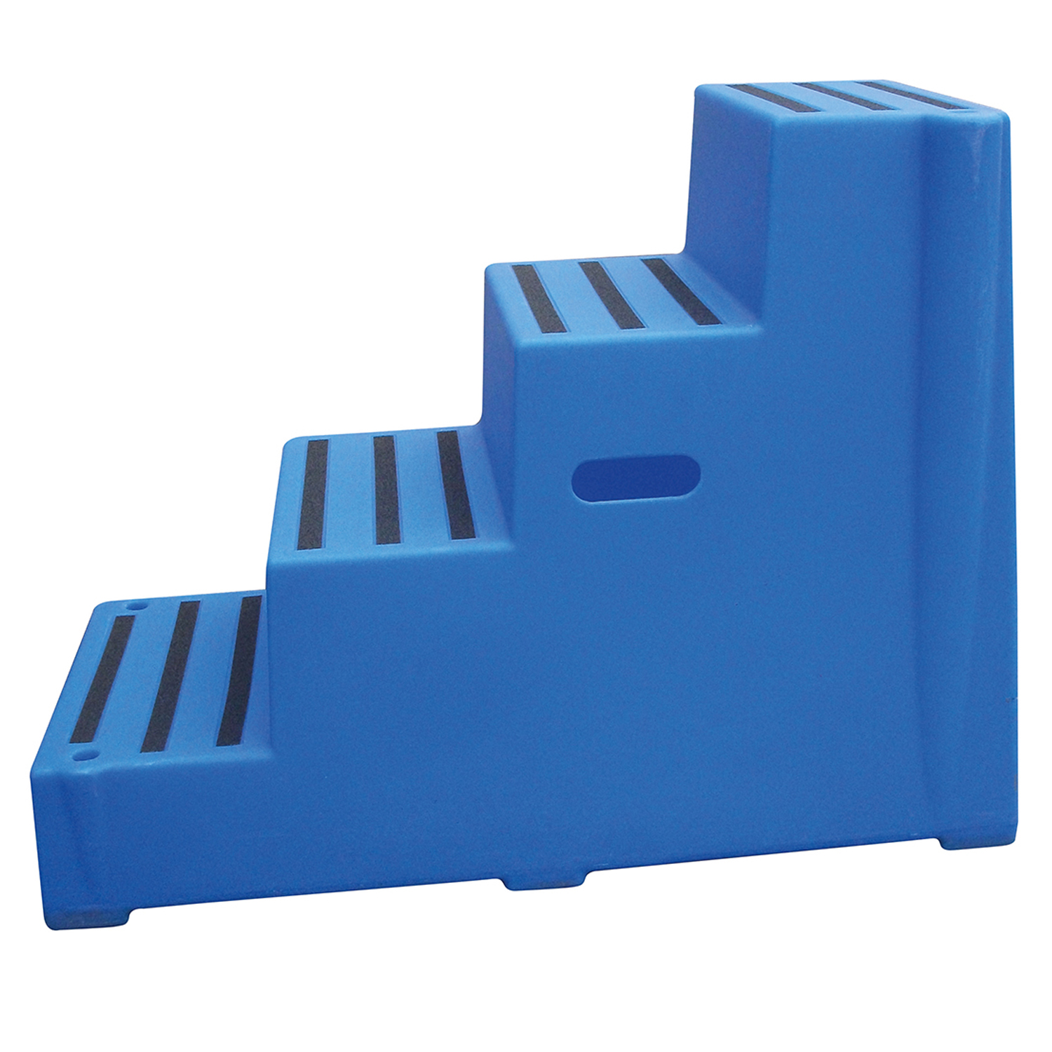 CLASSIC SHOWJUMPS PREMIUM MOUNTING BLOCK FOUR TREAD BLUE FOUR TREAD PREMIUM