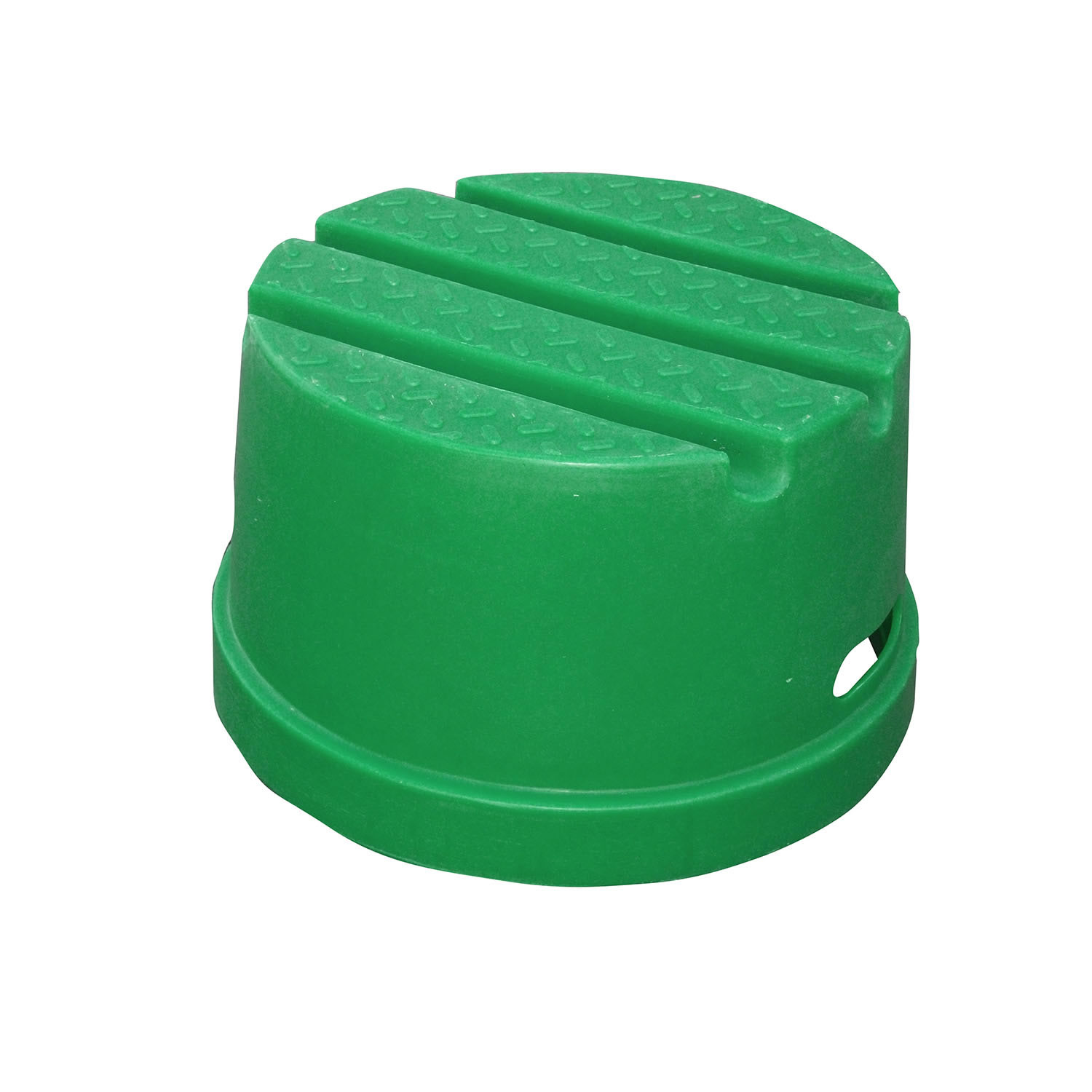 CLASSIC SHOWJUMPS STANDARD MOUNTING BLOCK ONE TREAD ROUND FOREST GREEN ONE TREAD STANDARD