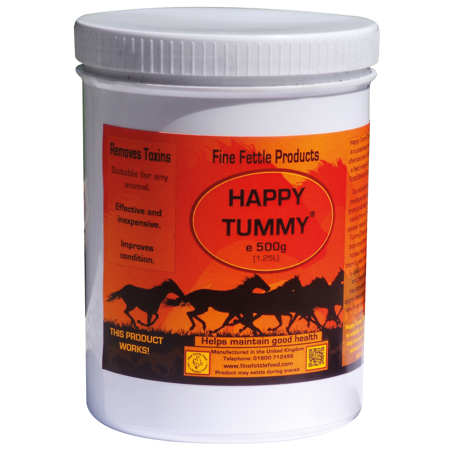 FINE FETTLE PRODUCTS HAPPY TUMMY 500 GM 500 GM