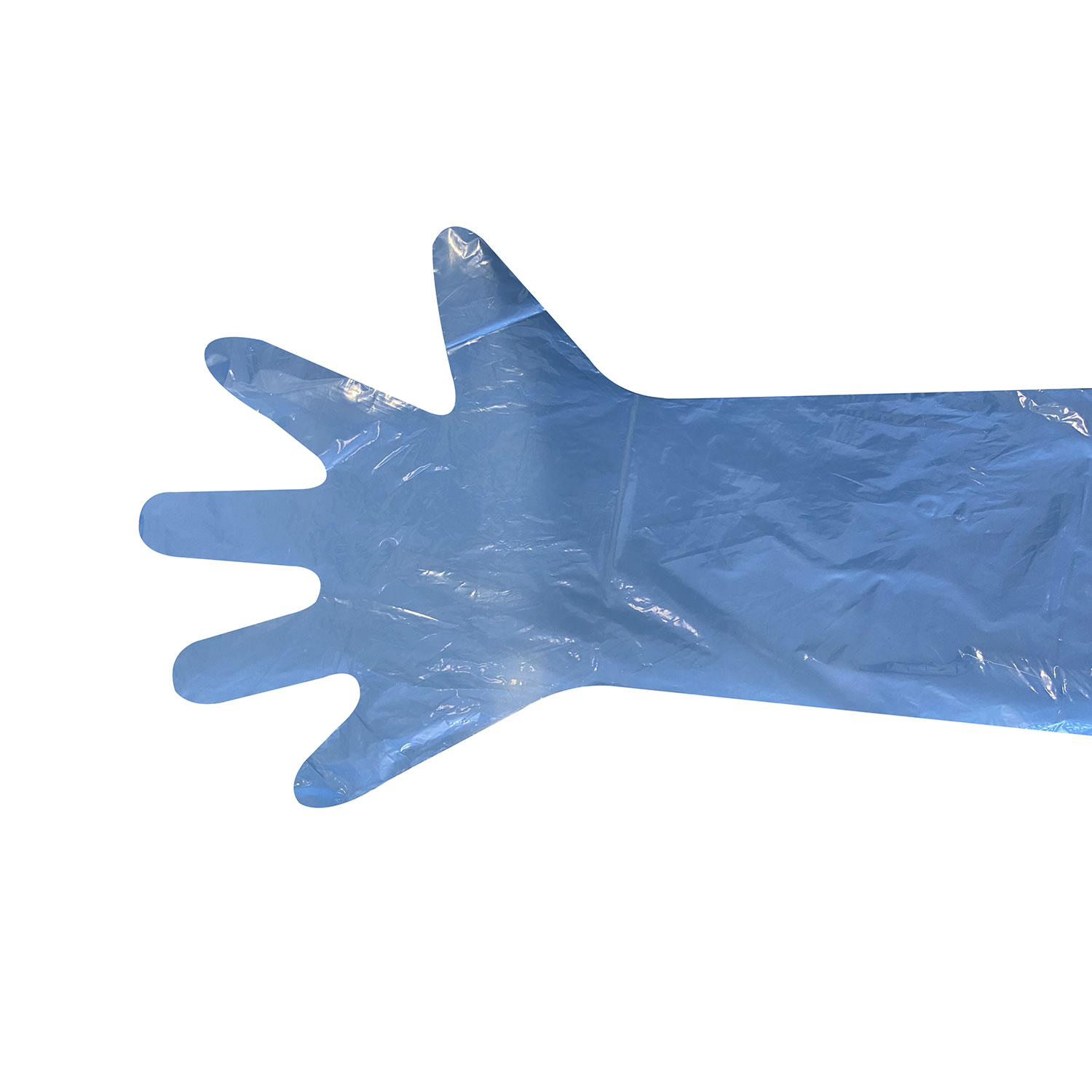 GLOVES DISPOSABLE SHOULDER POLYGLOVES 100 PACK