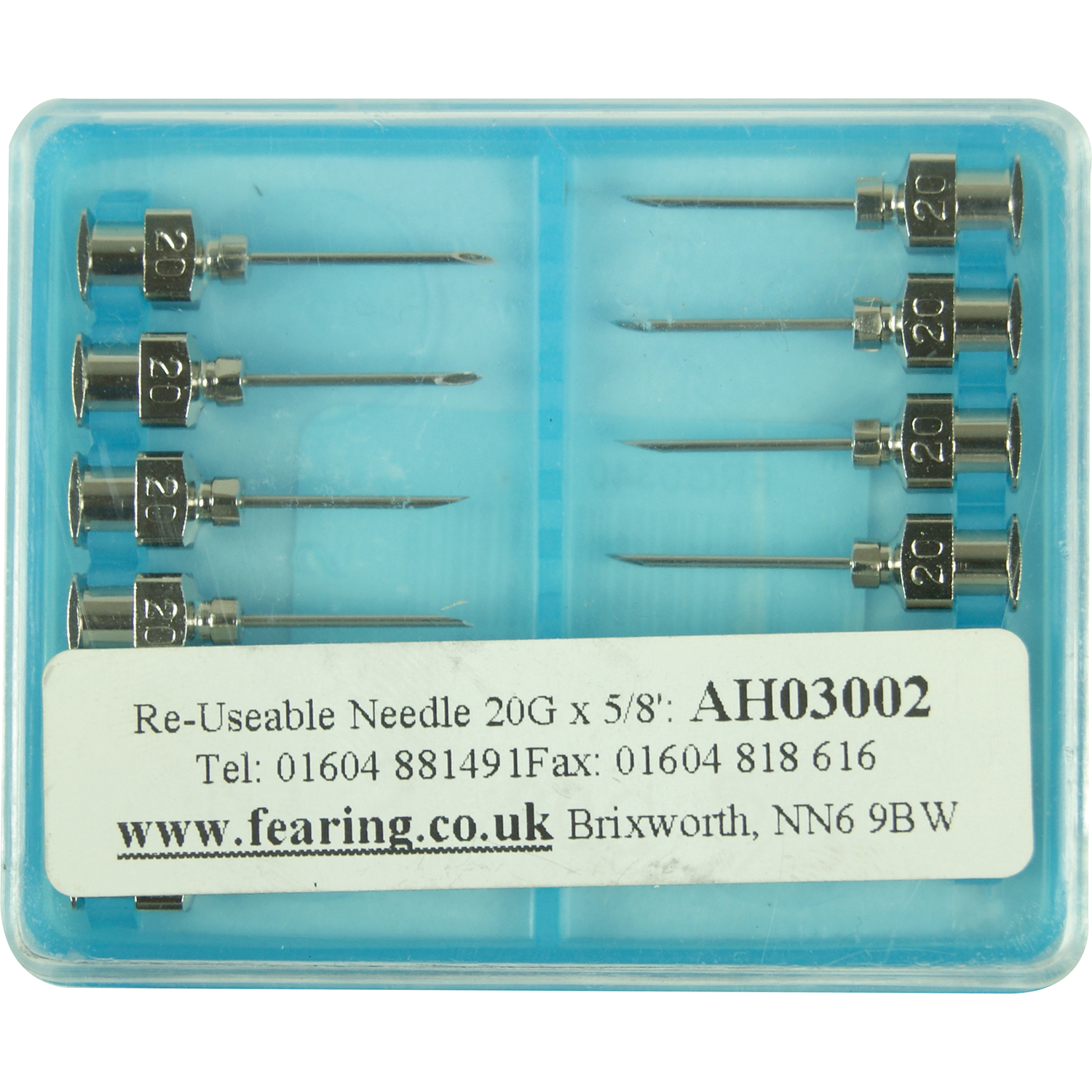 NEEDLES REUSABLE 18 GAUGE X 1 X 12 PACK