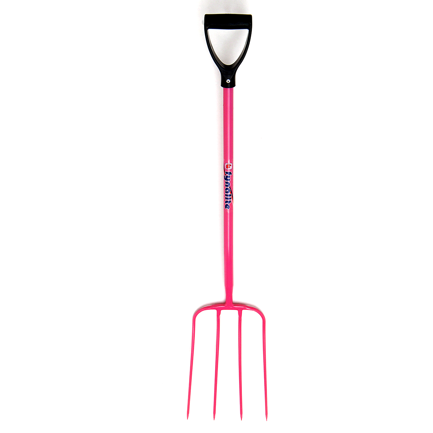FYNALITE HISTRENGTH MANURE FORK 4 PRONG DGRIP 32" D GRIP PINK 32" DGRIP HANDLE
