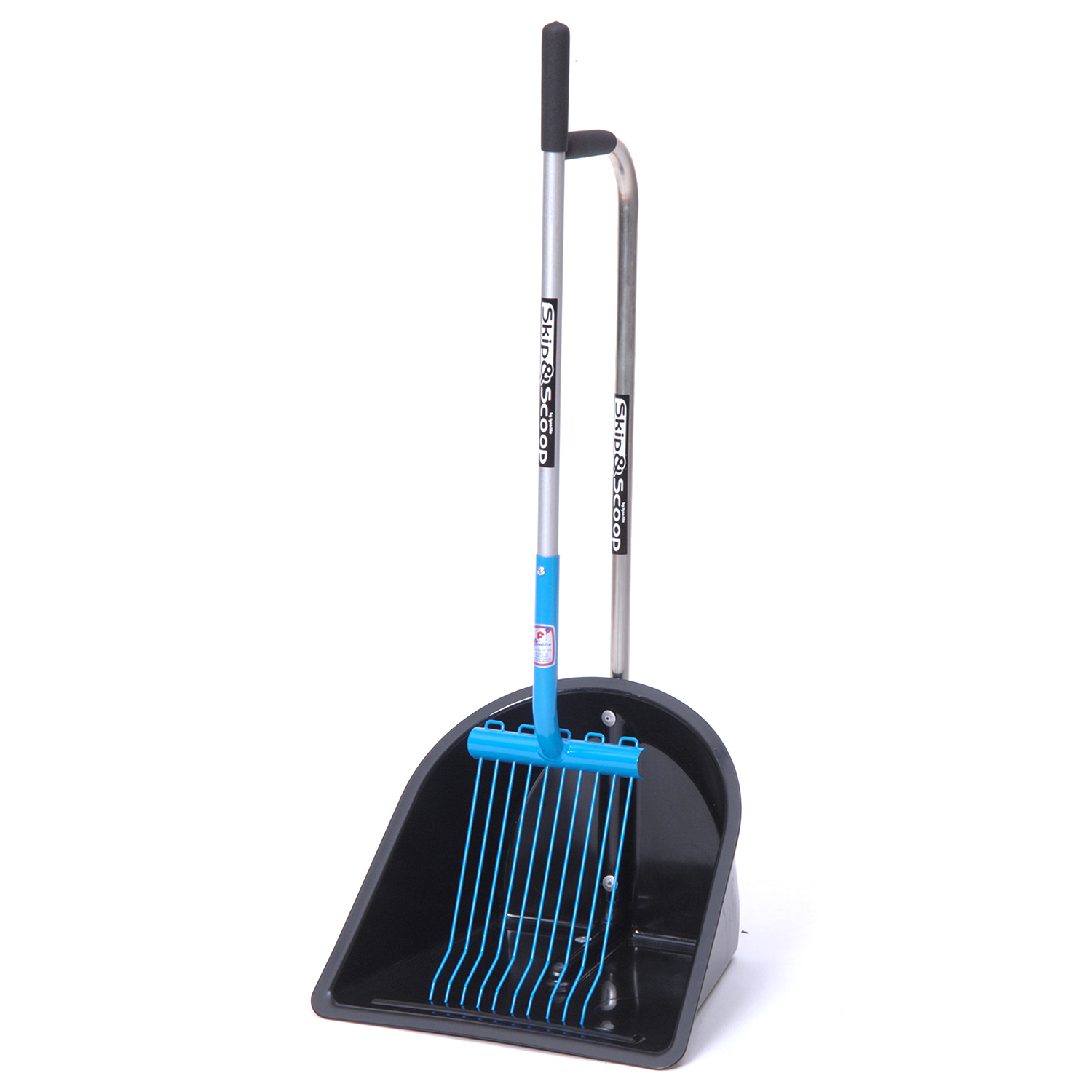 FYNALITE SKIP & SCOOP RAKE & COLLECTOR BLUE - totalfarmsupplies.co.uk