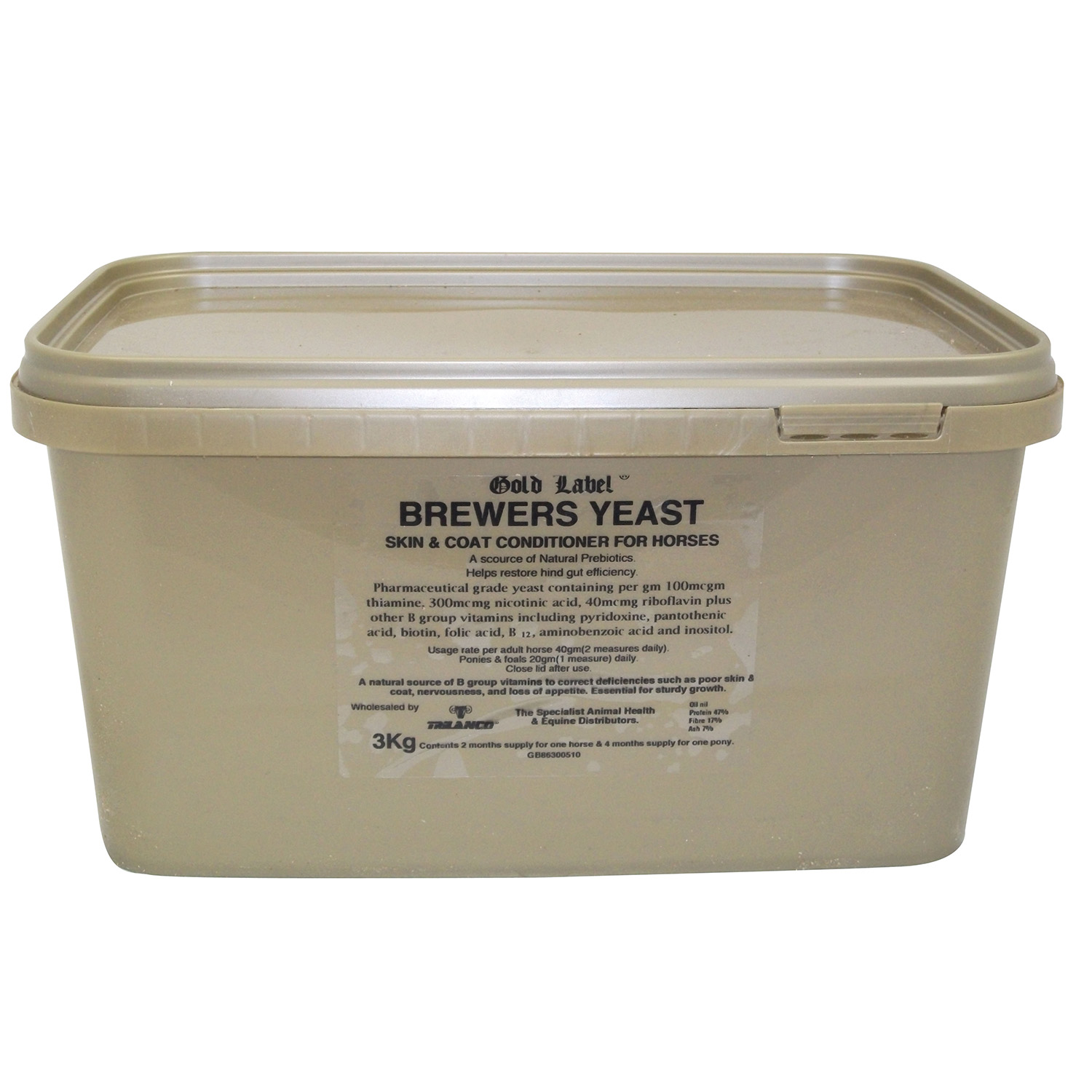 GOLD LABEL BREWERS YEAST 3 KG 3 KG