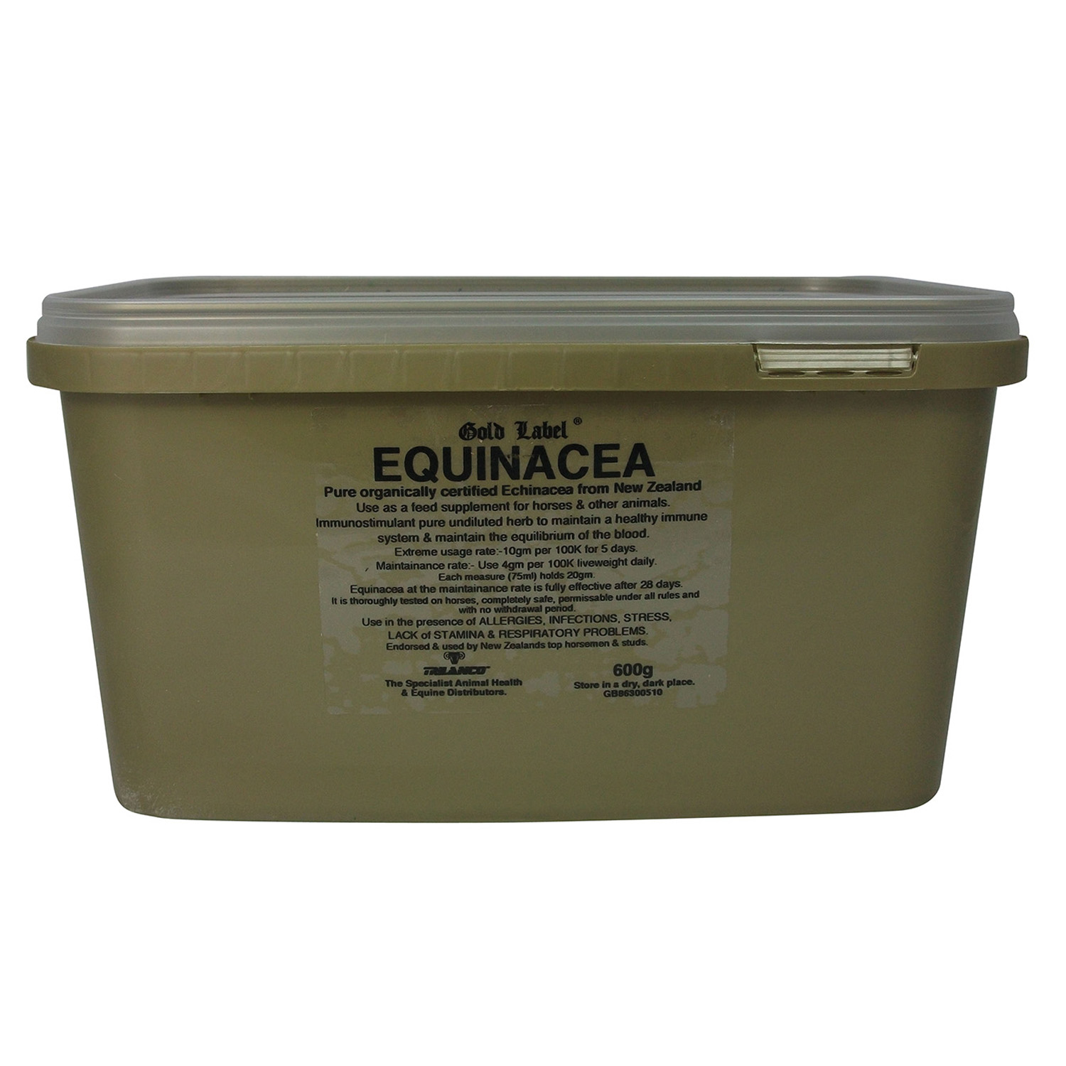 GOLD LABEL EQUINACEA PURE 600 GM 600 GM